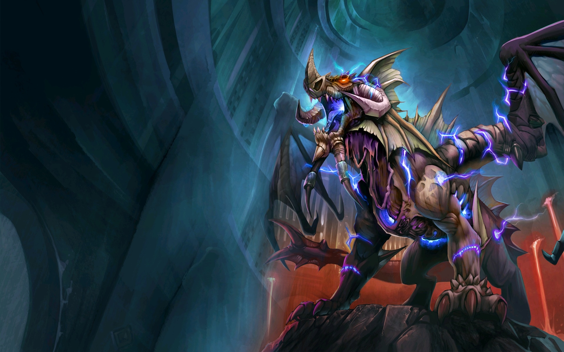 Dragon from Hearthstone: Heroes of Warcraft HD Wallpaper