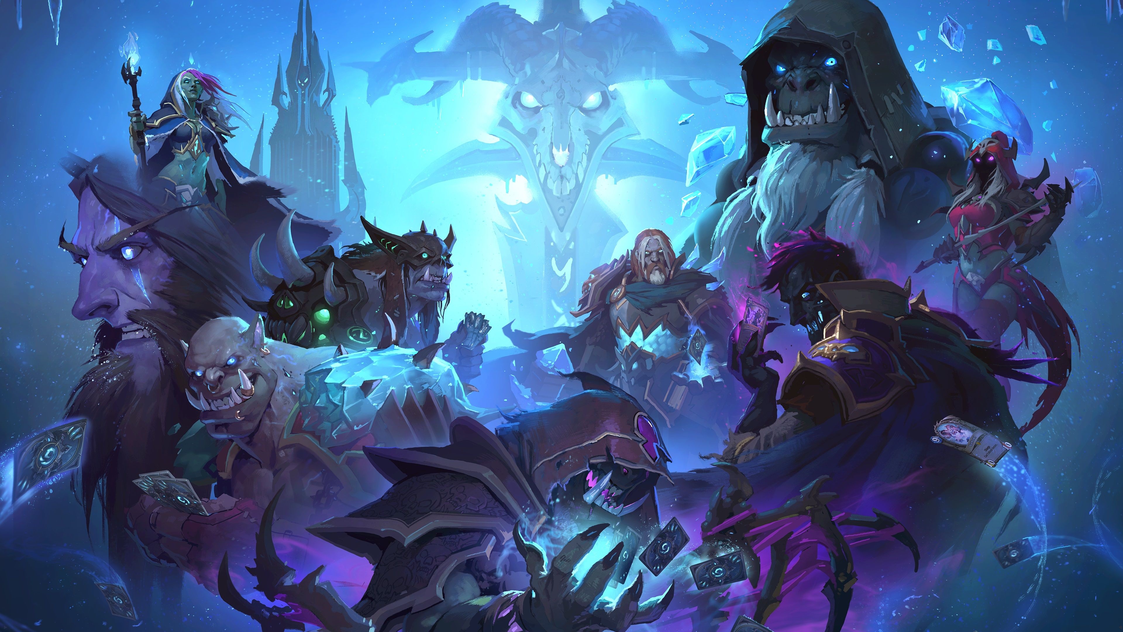 Hearthstone Heroes of Warcraft 4K HD Wallpaper