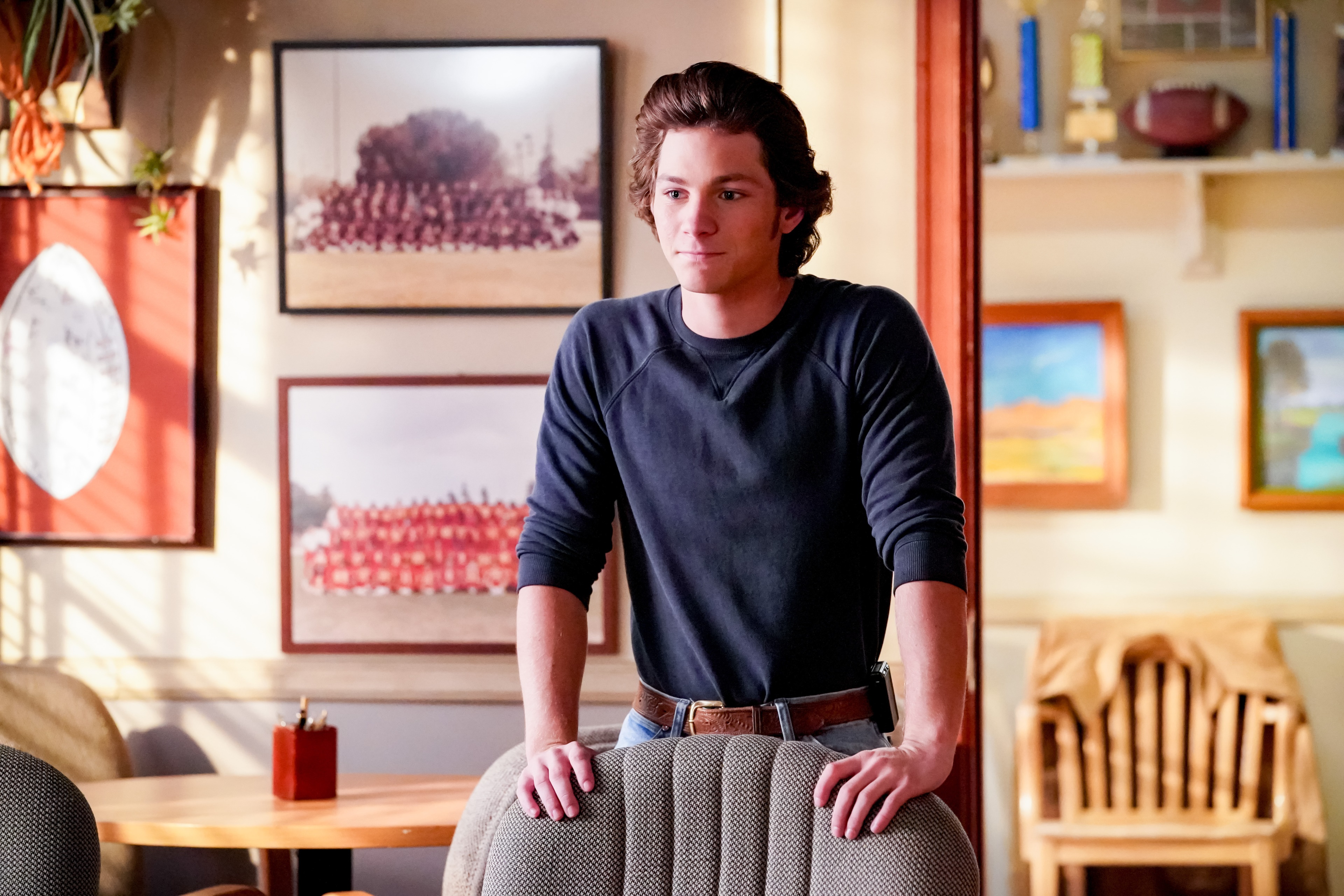George Cooper Jr. from Young Sheldon 4K HD Wallpaper