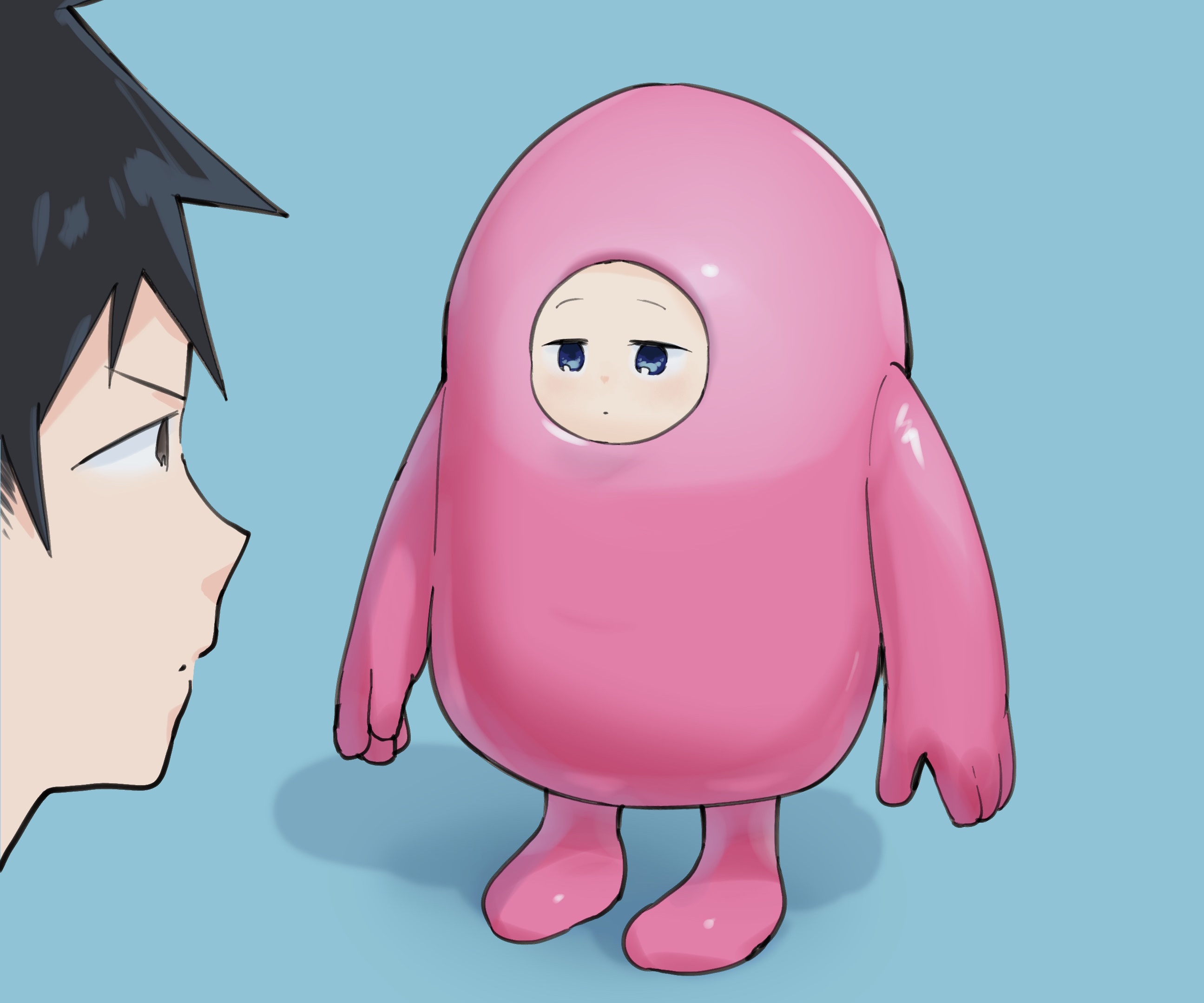 Reina Aharen and Raidou Matsuboshi from Aharen-san Wa Hakarenai HD Wallpaper