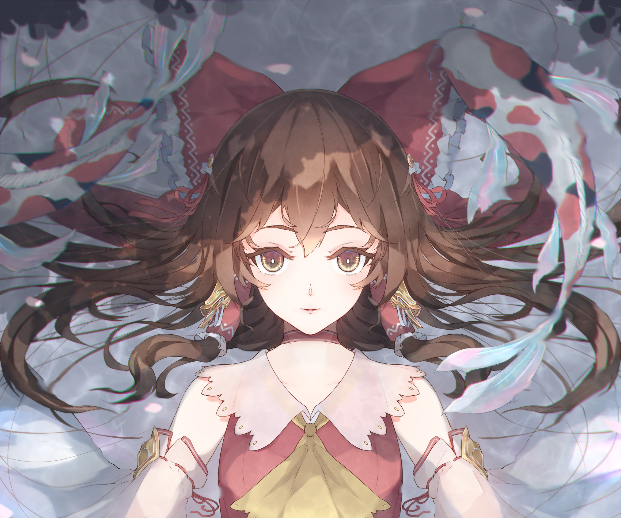Reimu Hakurei from Touhou HD Wallpaper