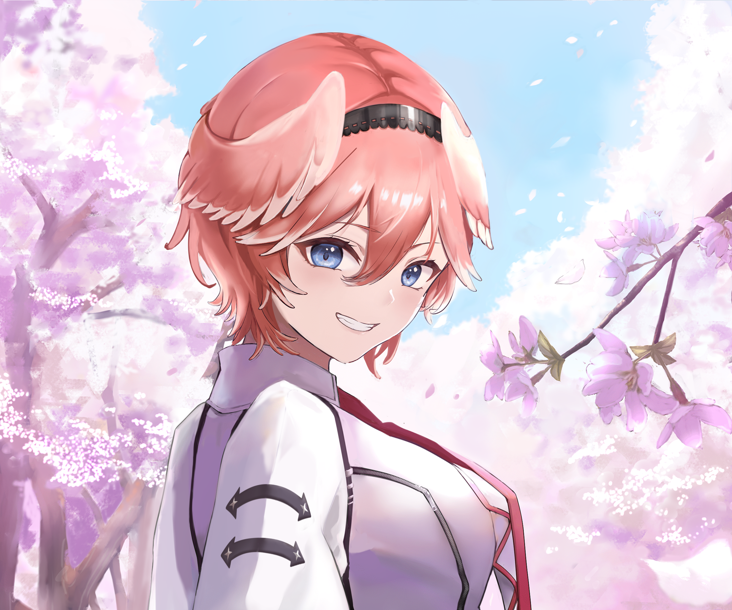 Takane Lui from Hololive in Spring HD Wallpaper