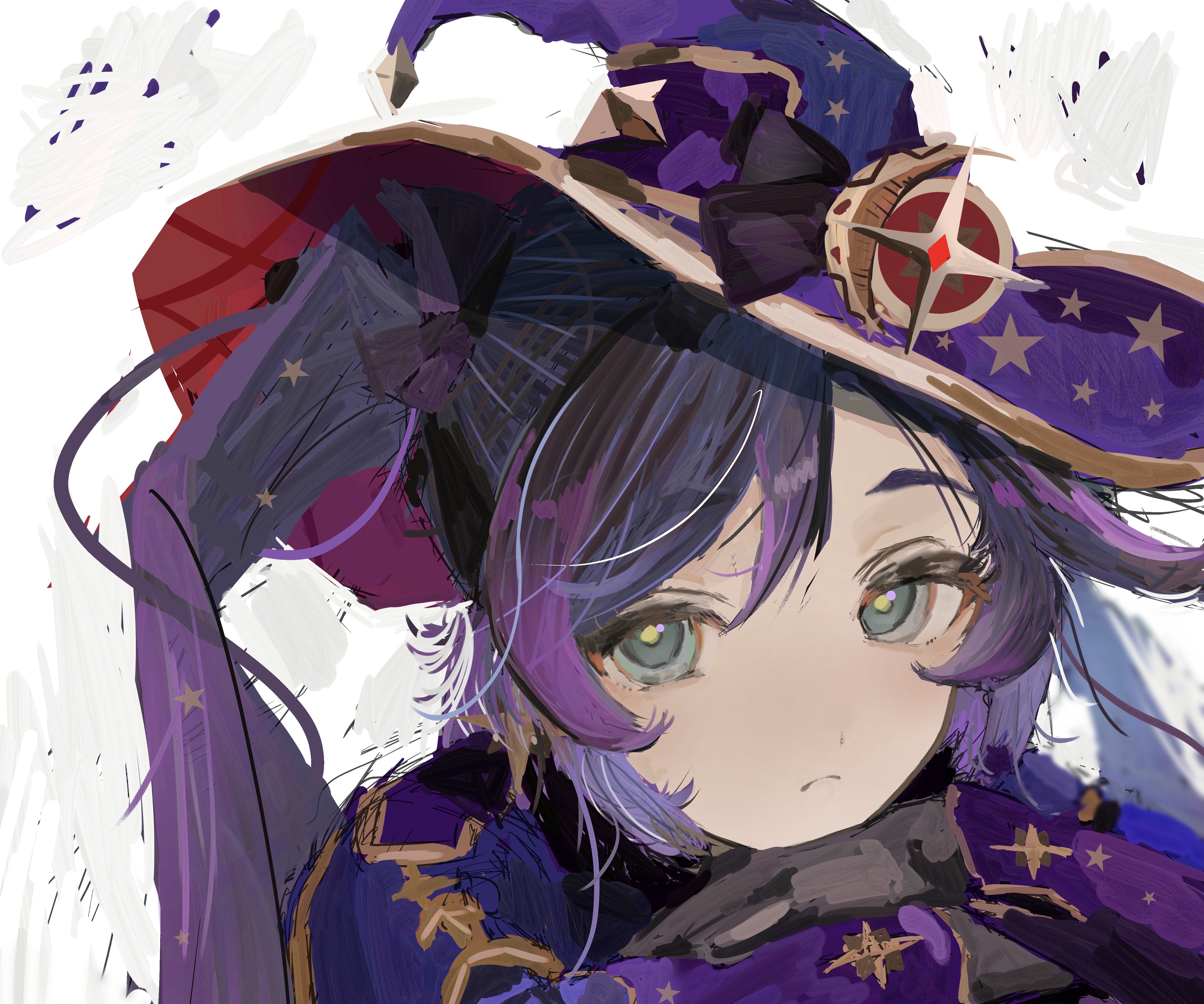 Mona from Genshin Impact 4K HD Wallpaper