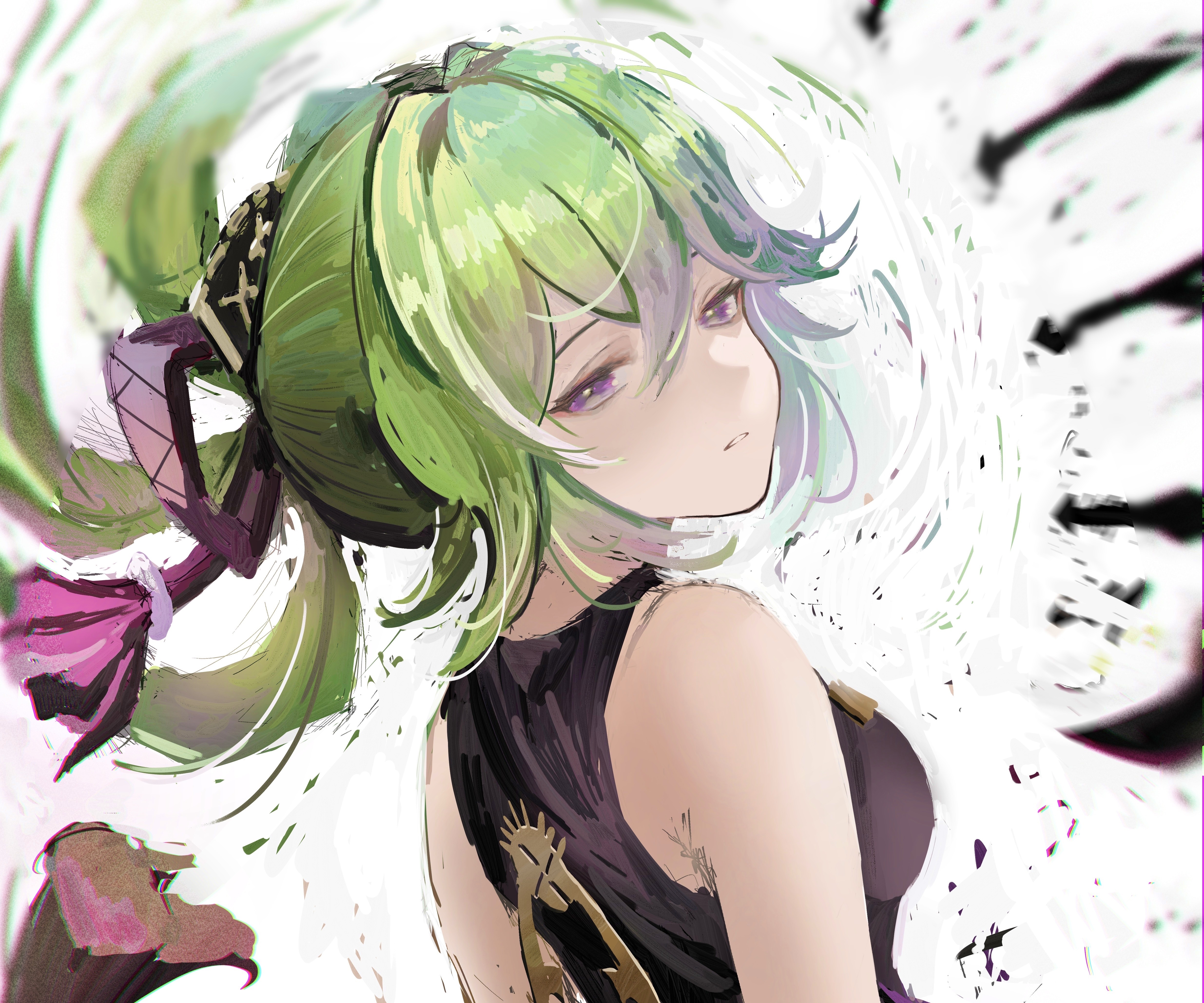Kuki Shinobu from Genshin Impact 4K HD Wallpaper