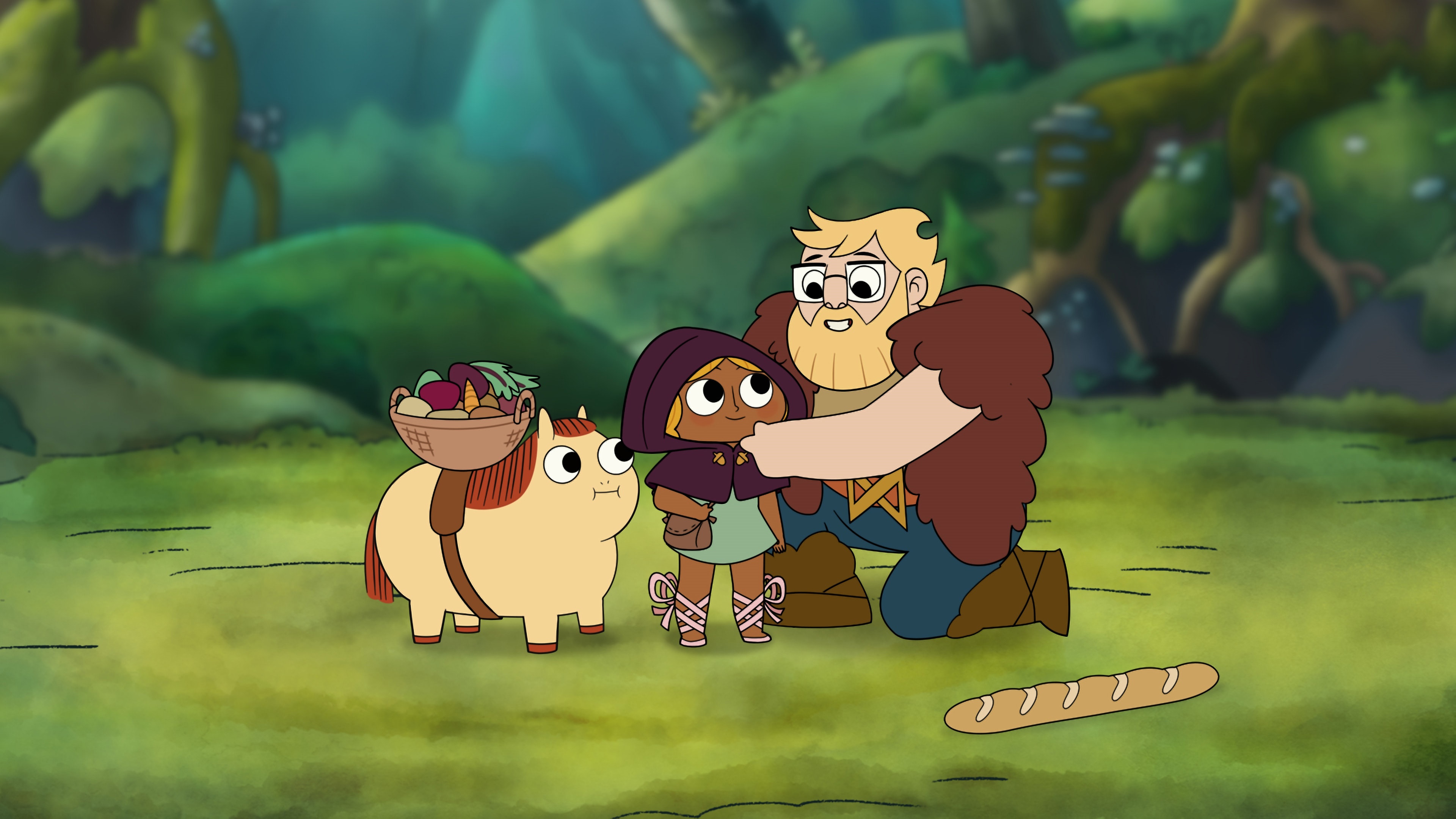Pinecone & Pony HD Wallpaper