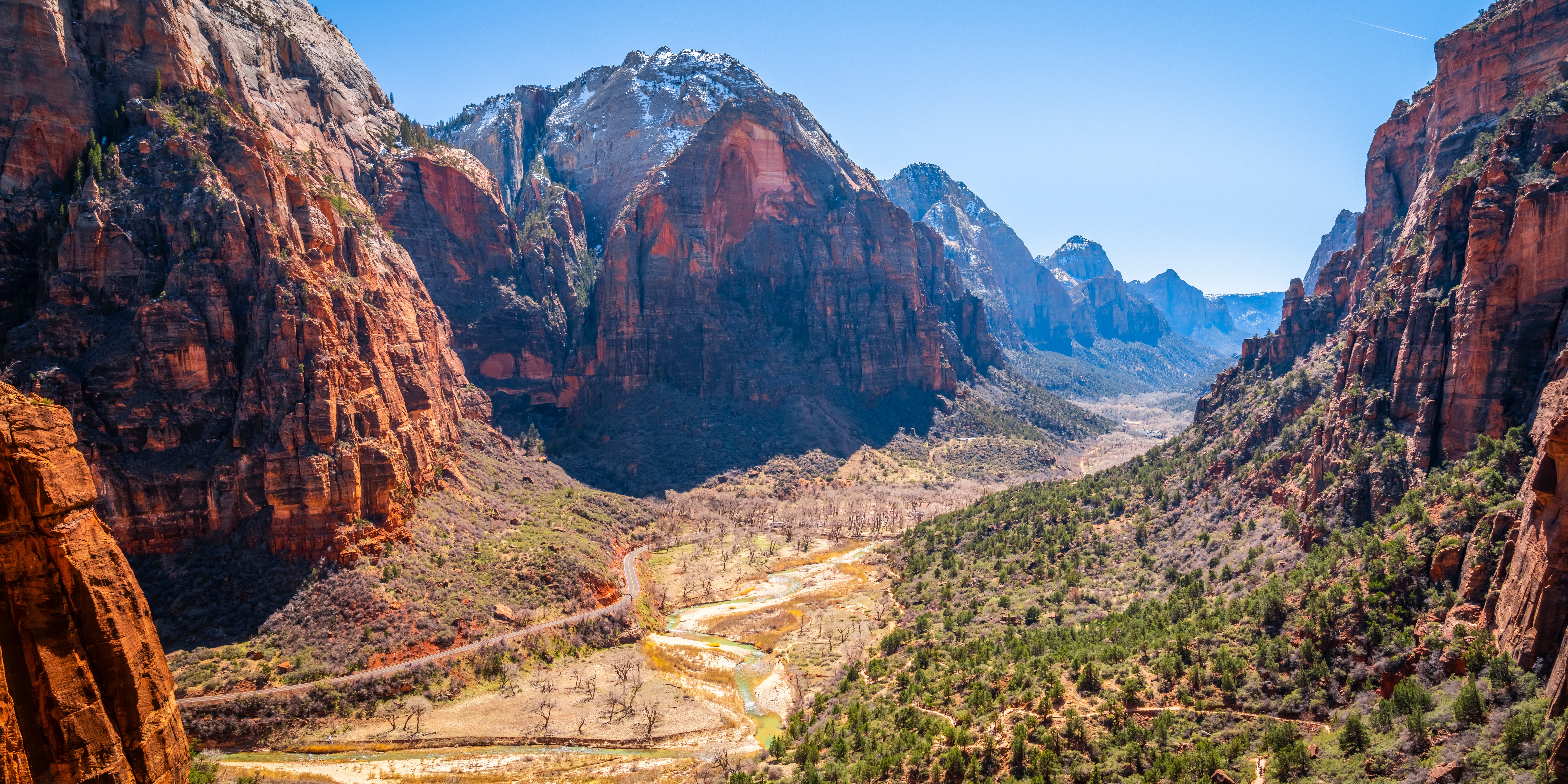 Zion National Park Valley 4K HD Wallpaper