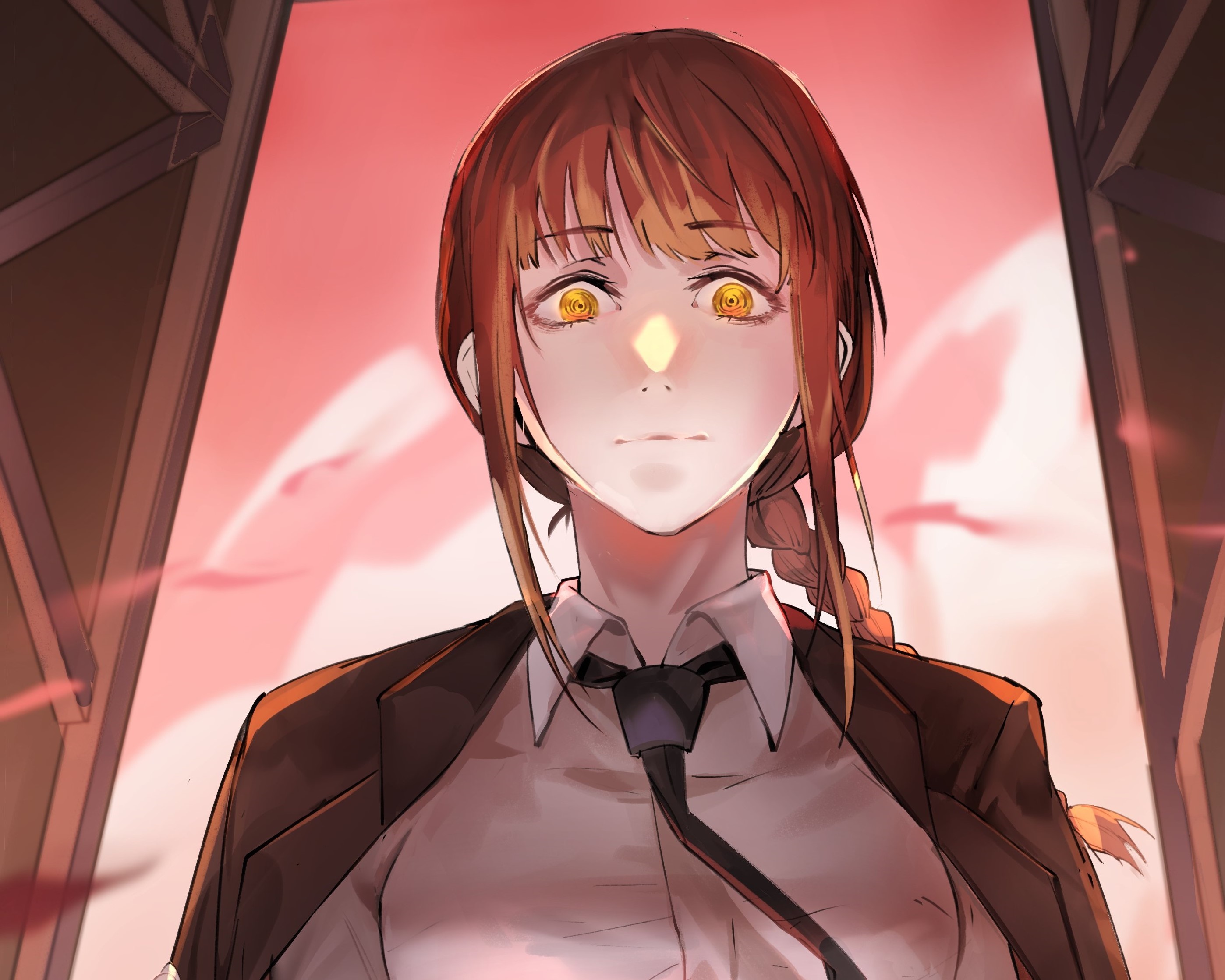 Makima from Chainsaw Man HD Wallpaper