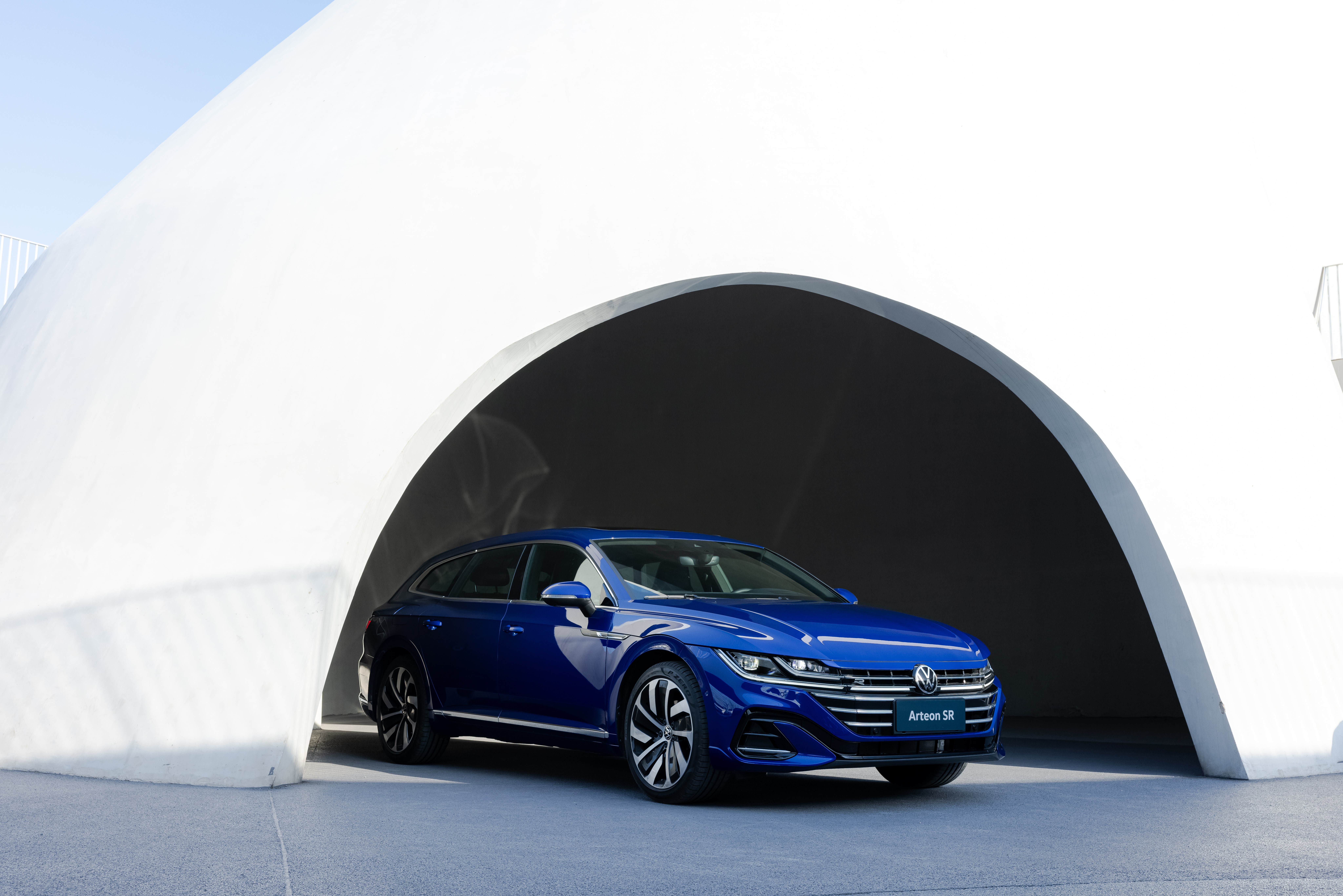 Blue Volkswagen Arteon Shooting Brake R-Line HD Wallpaper
