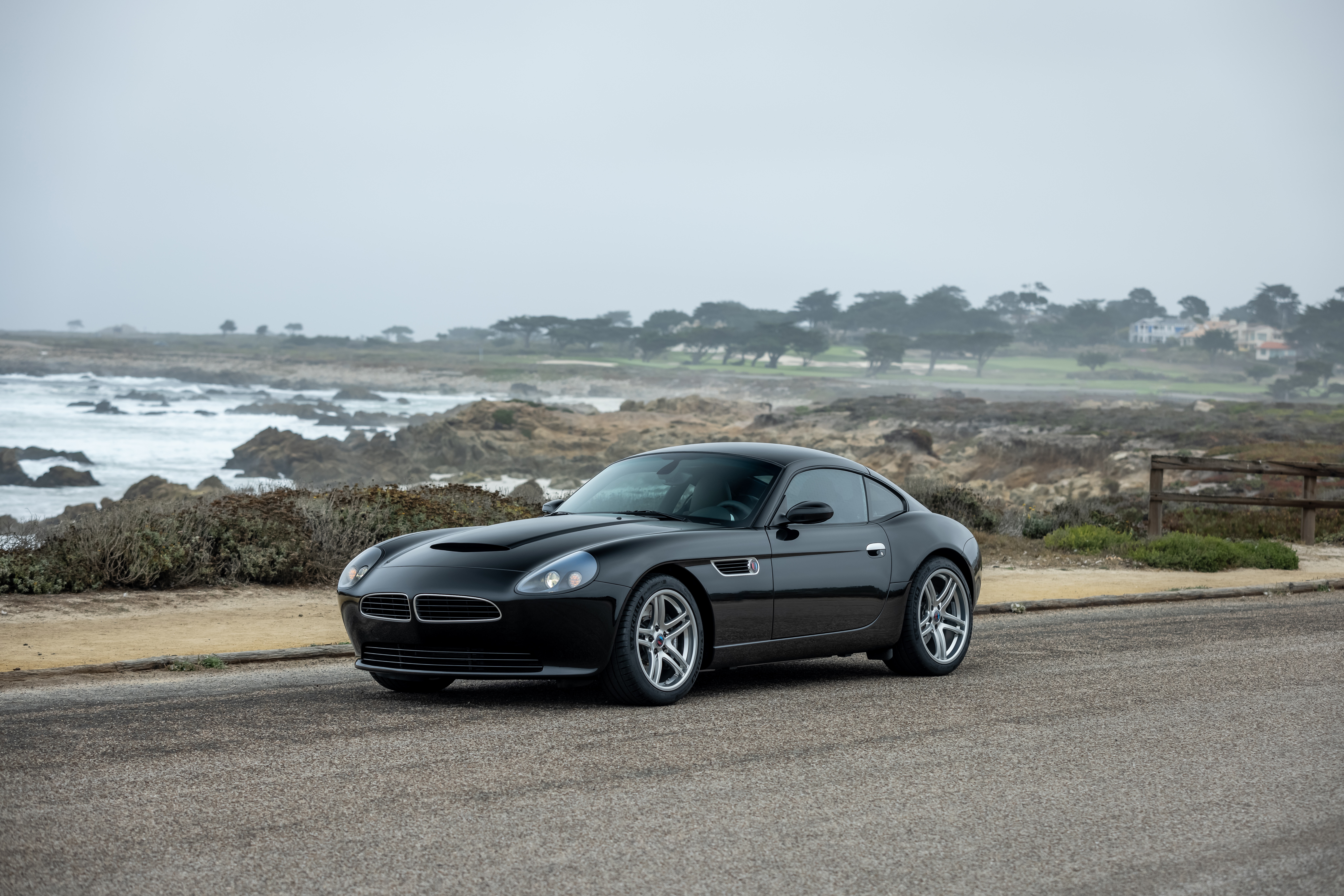 Smit Oletha Prototype car on a coastal road HD Wallpaper