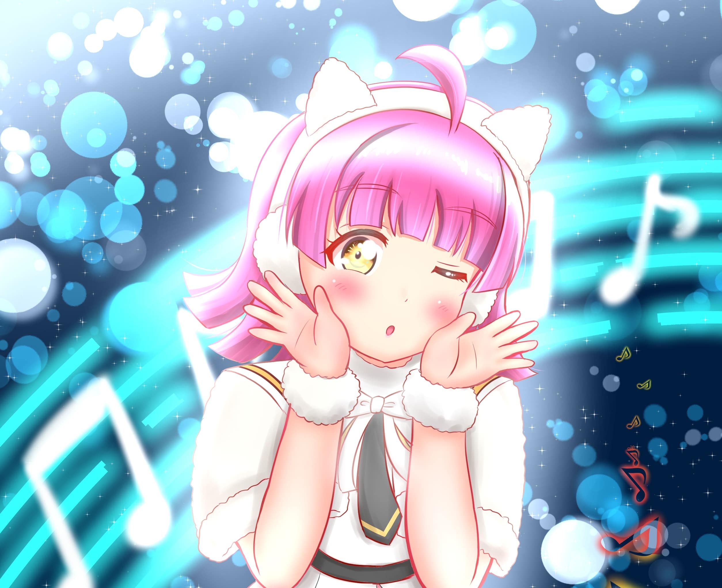 Rina Tennoji from Love Live! Nijigasaki High School Idol Club HD Wallpaper
