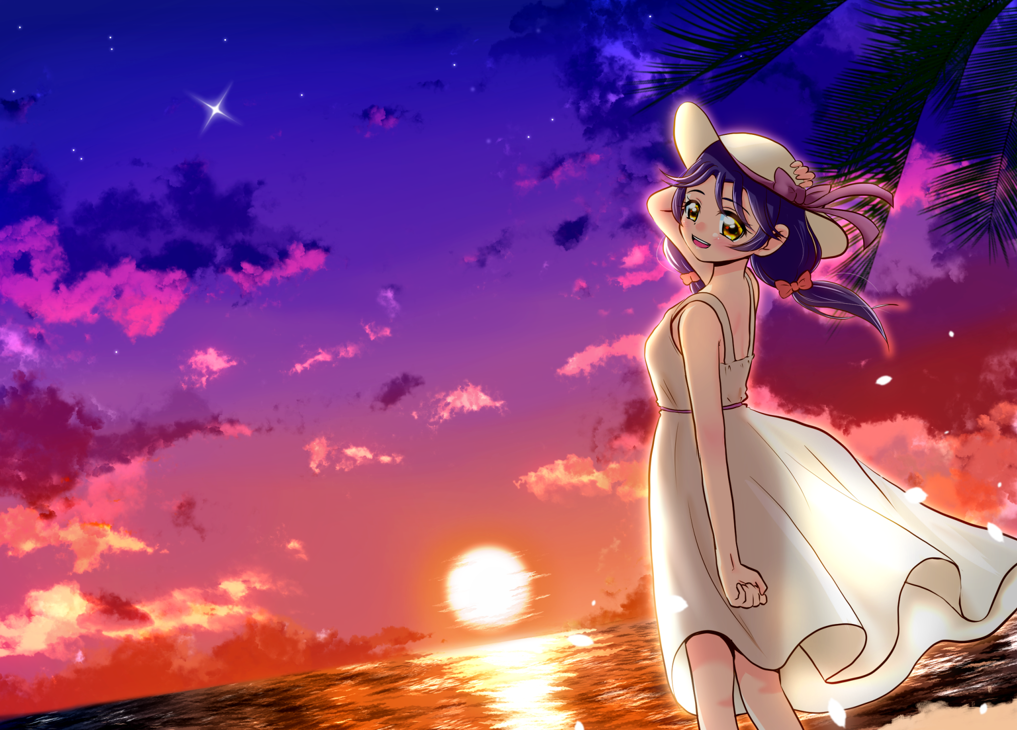 Sango Suzumura from Tropical-Rouge! Pretty Cure HD Wallpaper