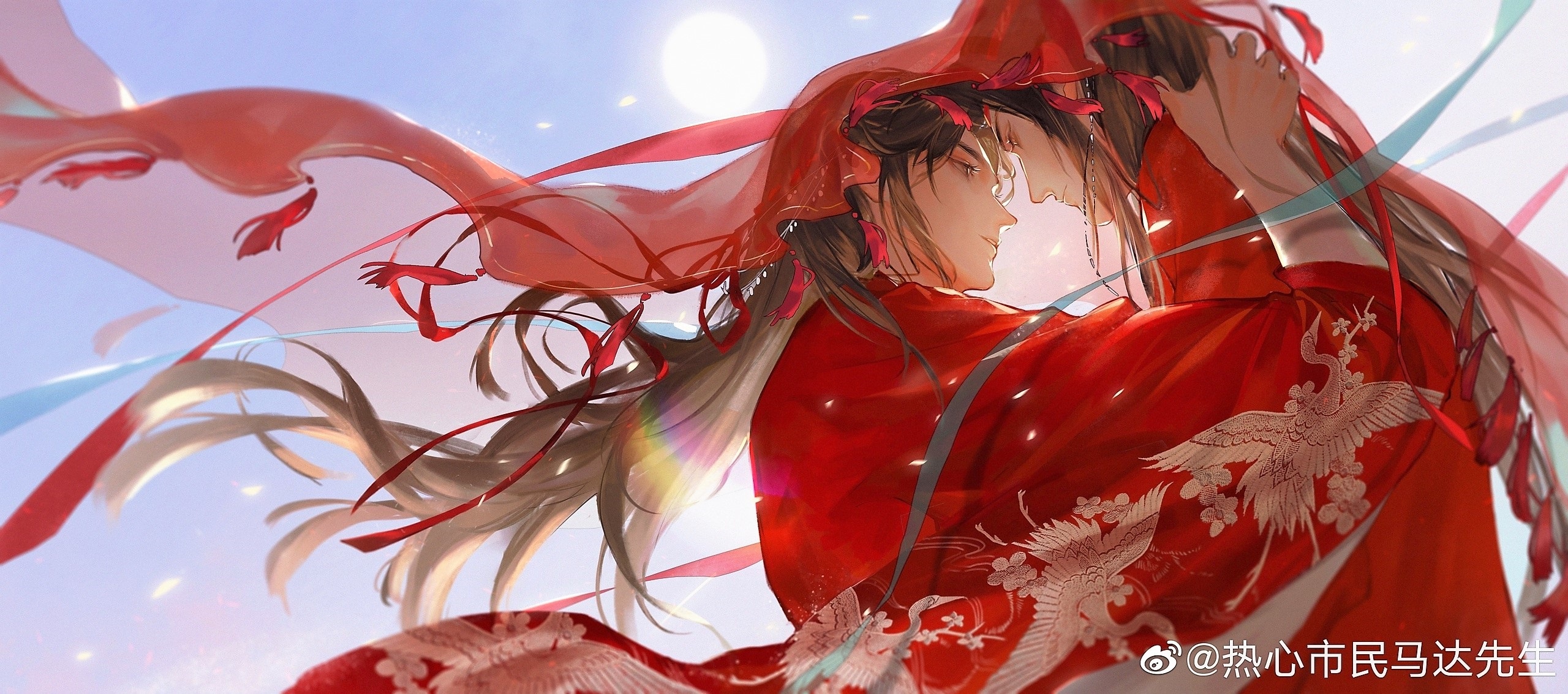 Wei Wuxian and Lan Wangji from Mo Dao Zu Shi HD Wallpaper