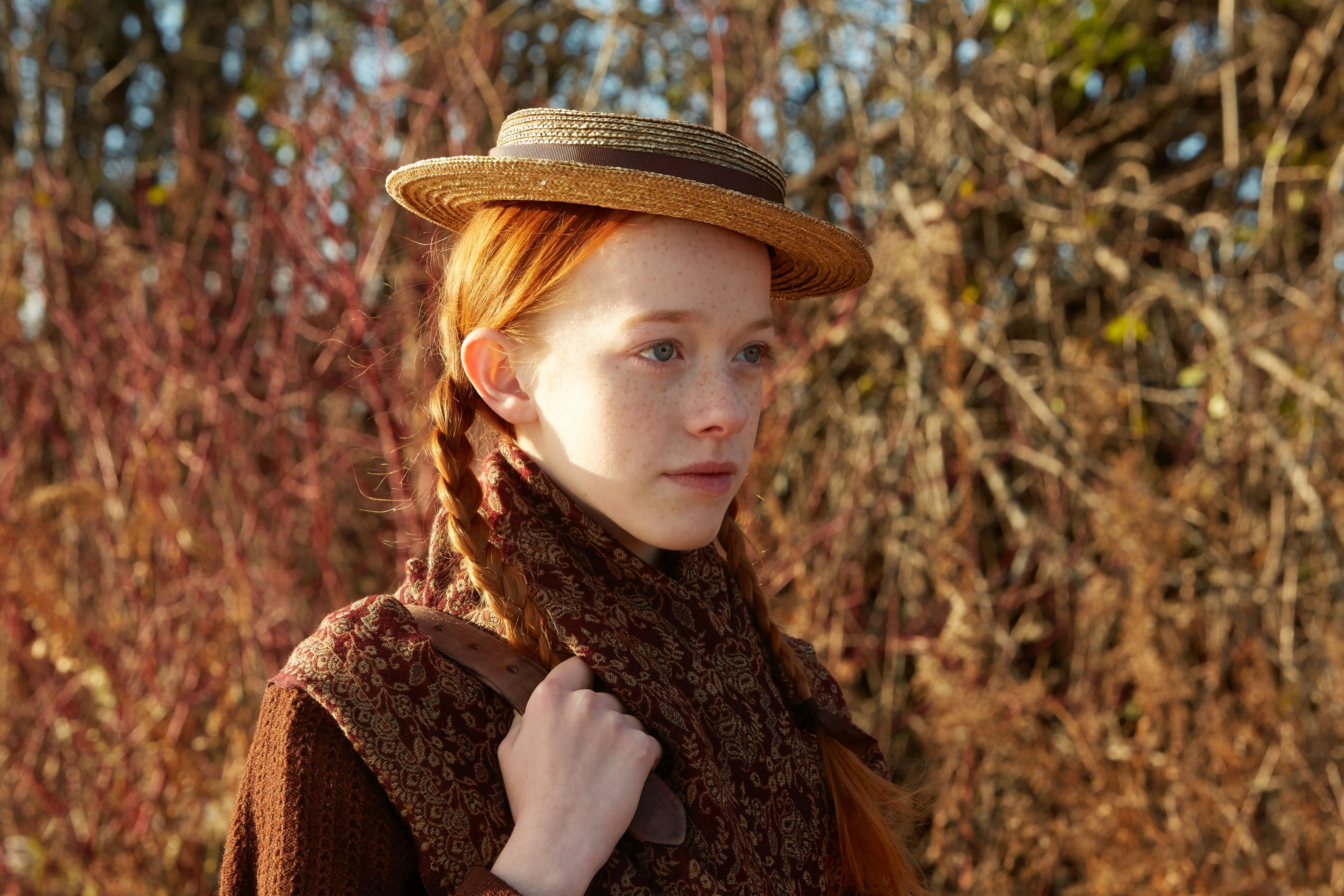 Anne Shirley from Anne With An E 4K HD Wallpaper