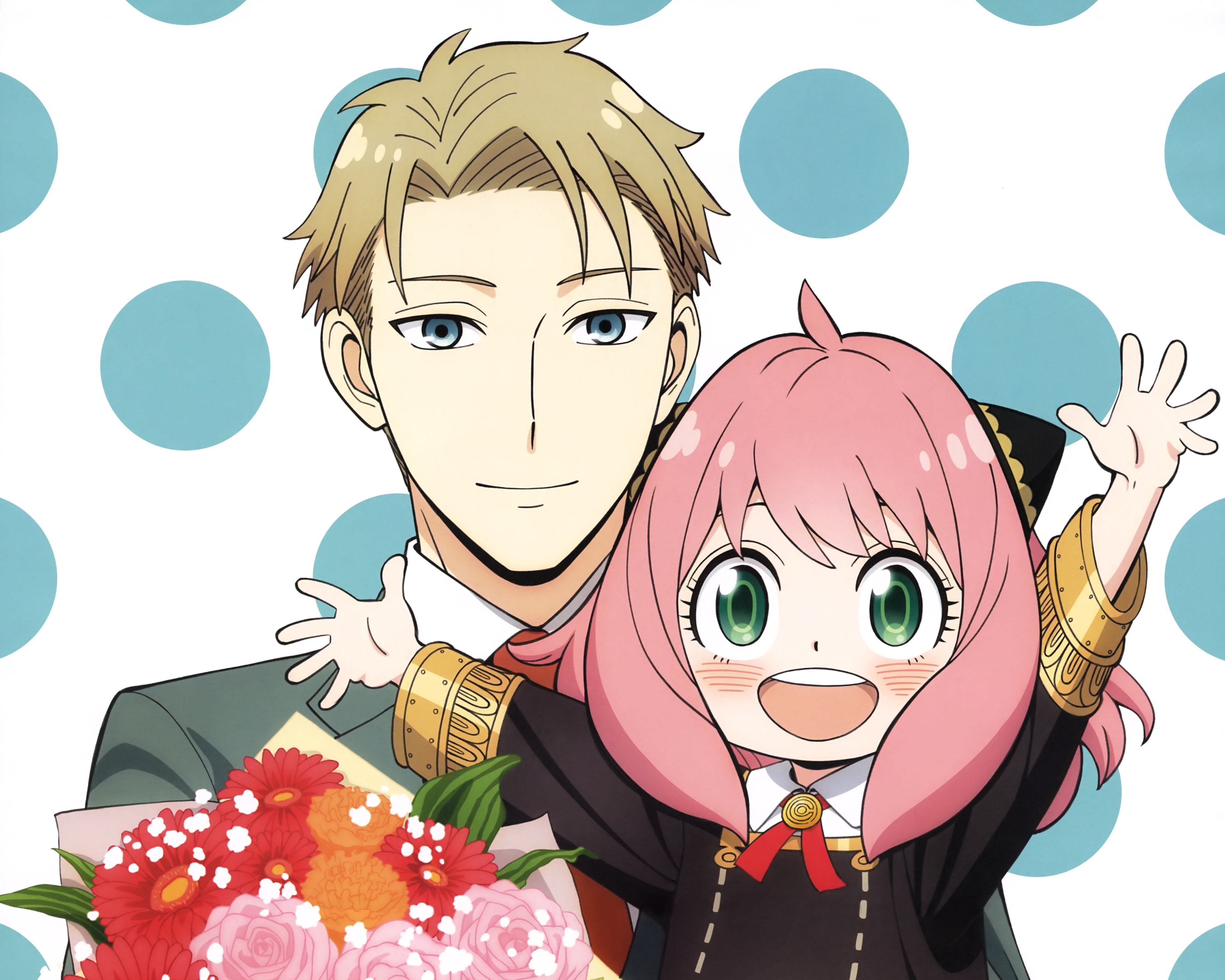 Loid and Anya Forger from Spy X Family 4K HD Wallpaper