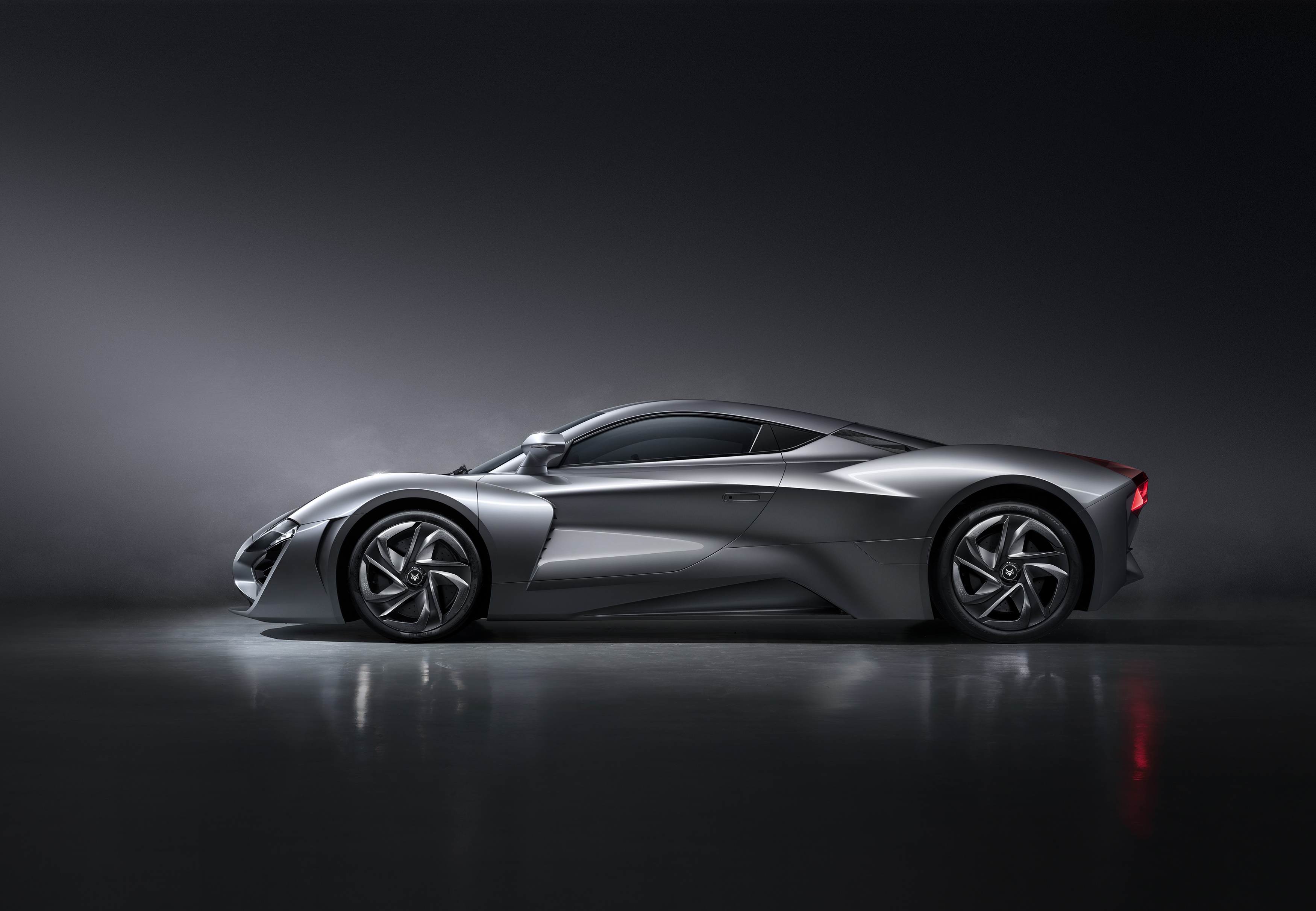 Arcfox-GT concept car side profile HD Wallpaper
