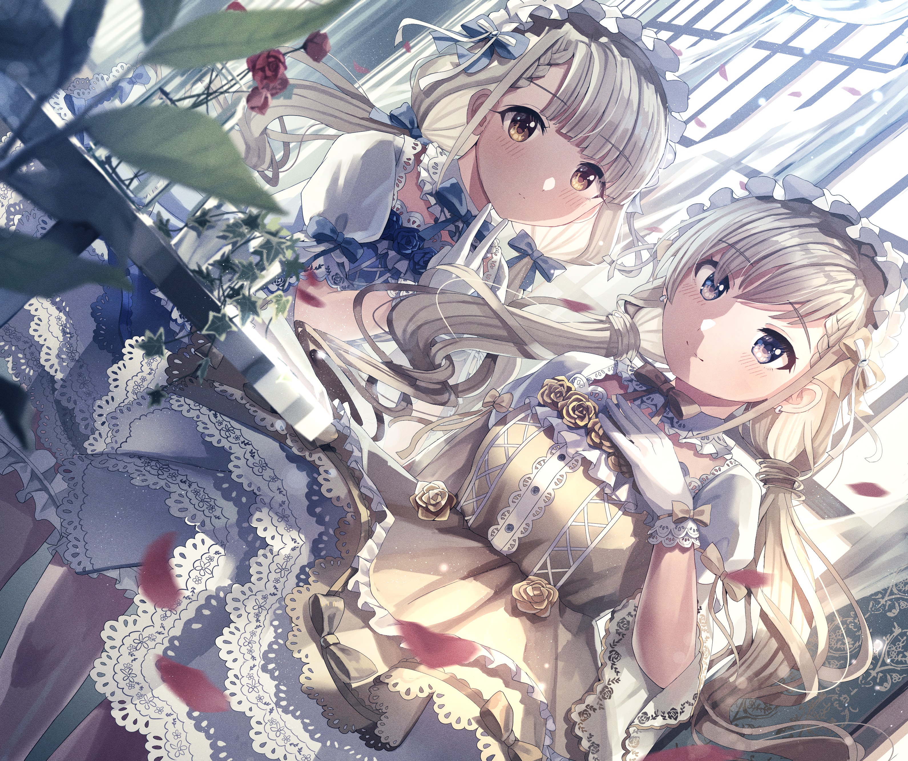 Hisakawa Nagi and Hayate Hisakawa from THE IDOLM@STER: Cinderella Girls Starlight Stage HD Wallpaper
