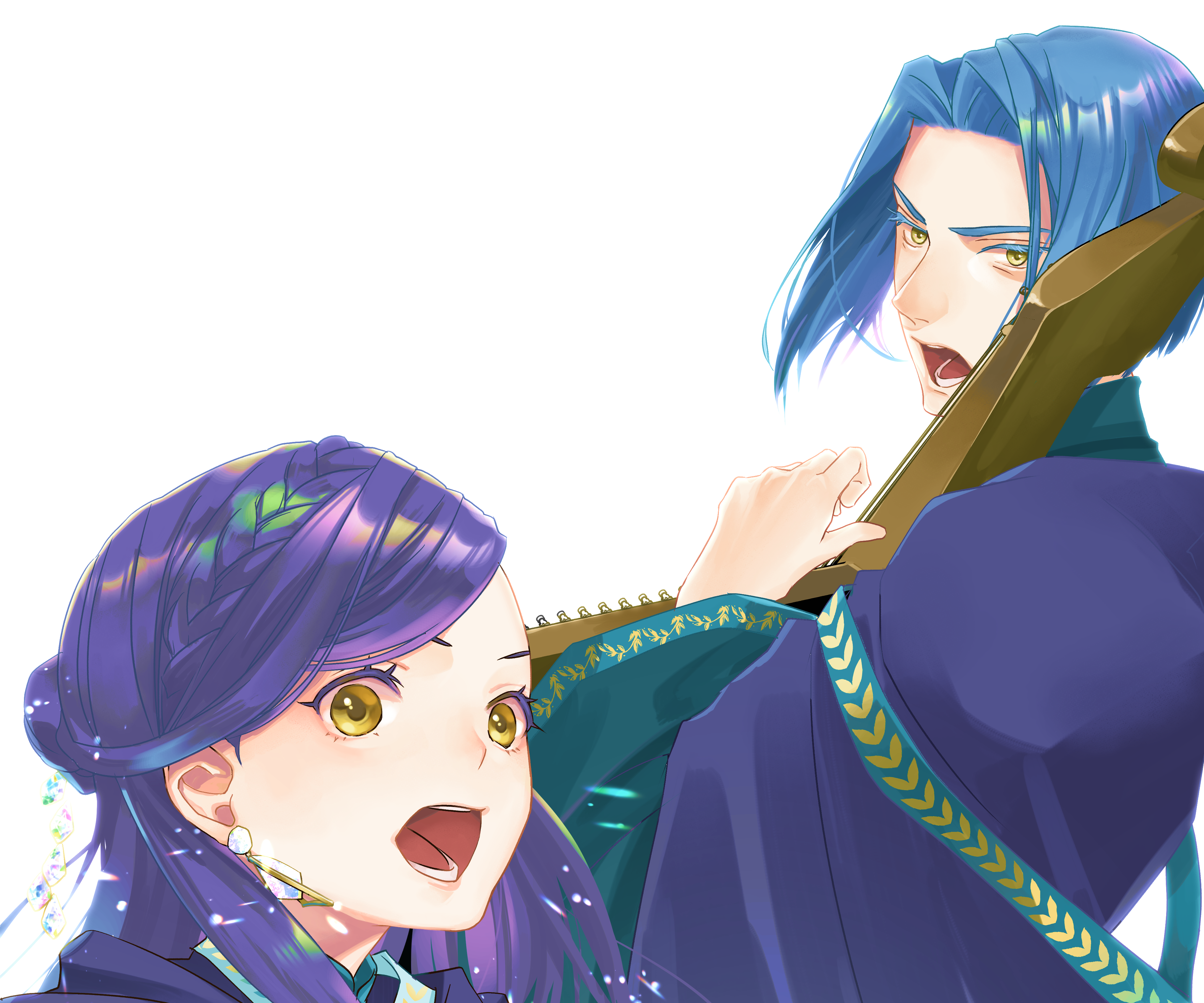 Myne and Ferdinand from Ascendance Of A Bookworm 4K HD Wallpaper