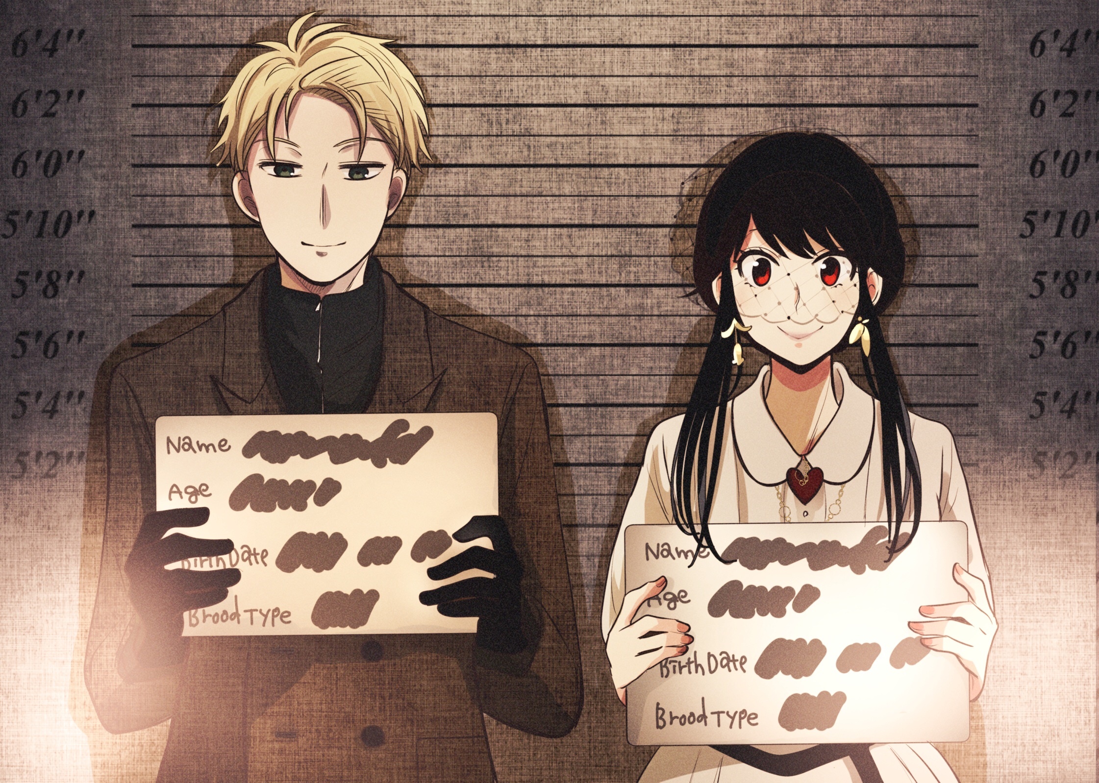 Yor Forger and Loid Forger from Spy X Family HD Wallpaper