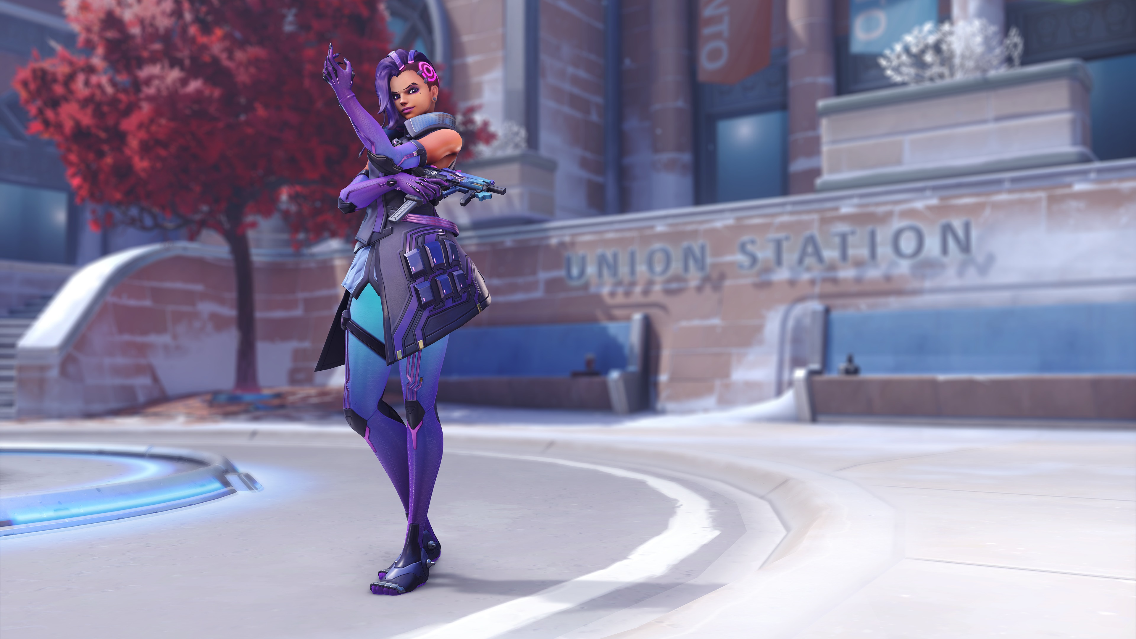 Sombra from Overwatch 2 4K HD Wallpaper