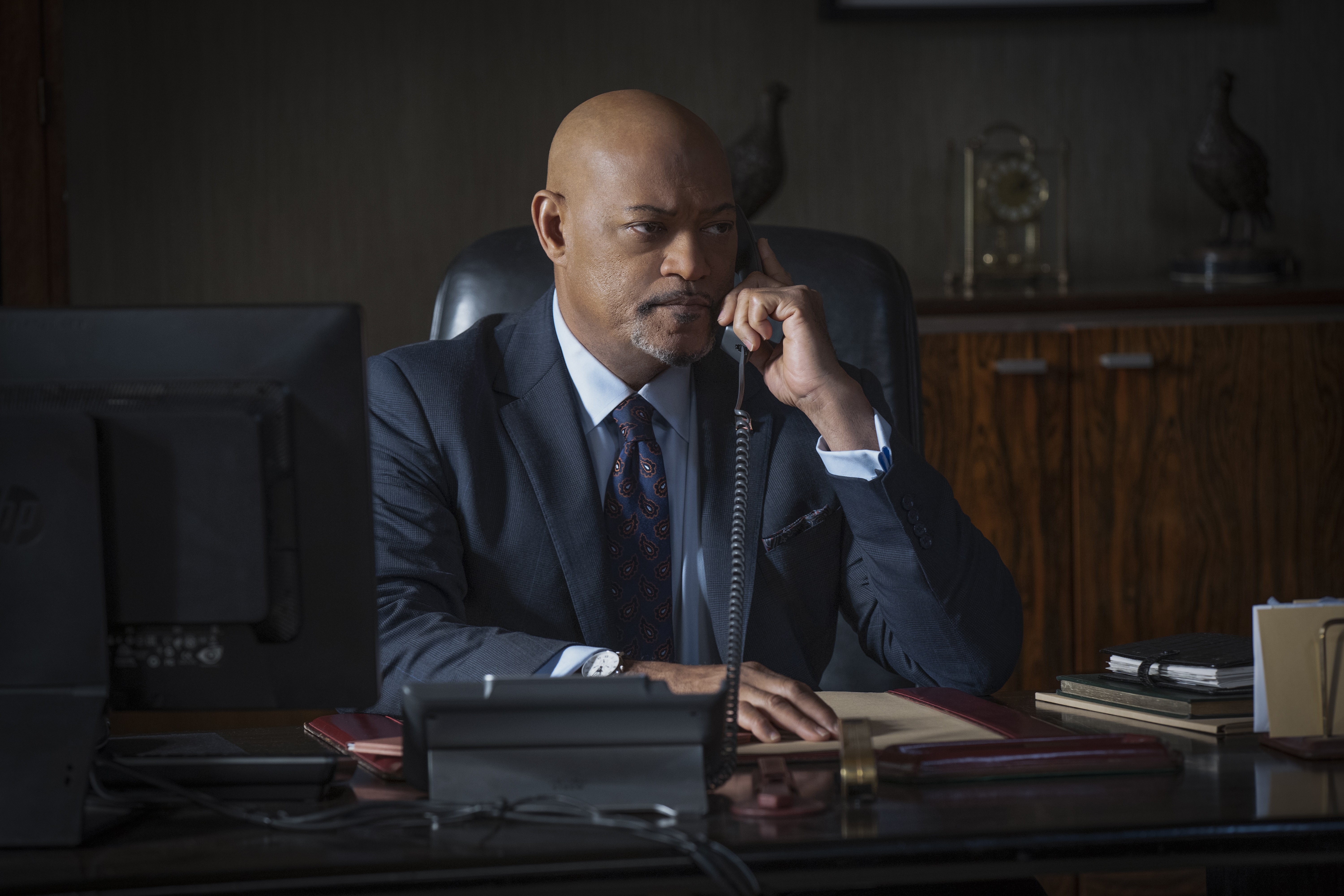 Laurence Fishburne from All The Old Knives 4K HD Wallpaper