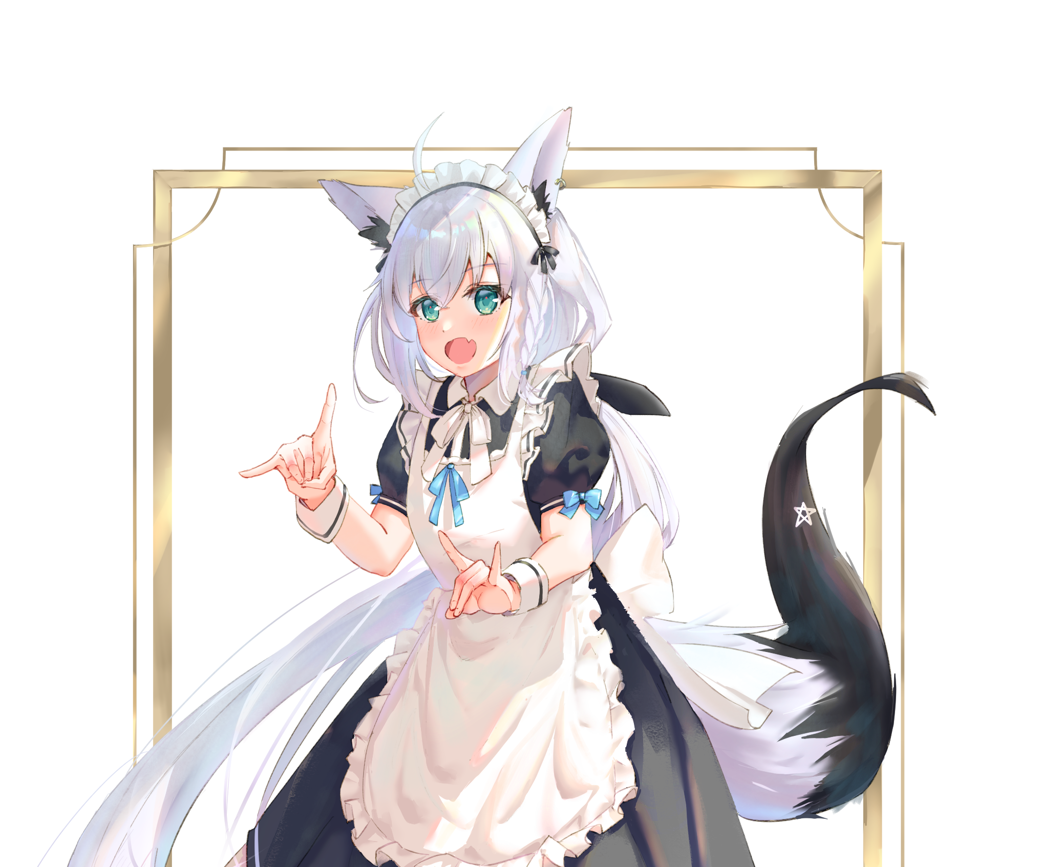 Shirakami Fubuki from Hololive HD Wallpaper