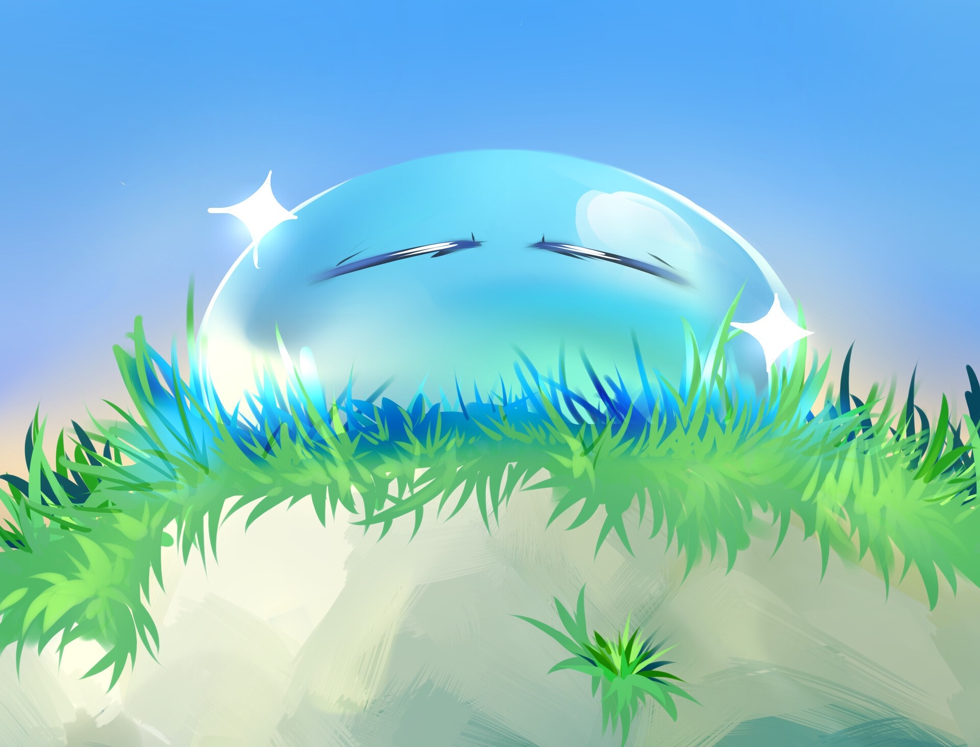 Rimuru Tempest from That Time I Got Reincarnated As A Slime HD Wallpaper