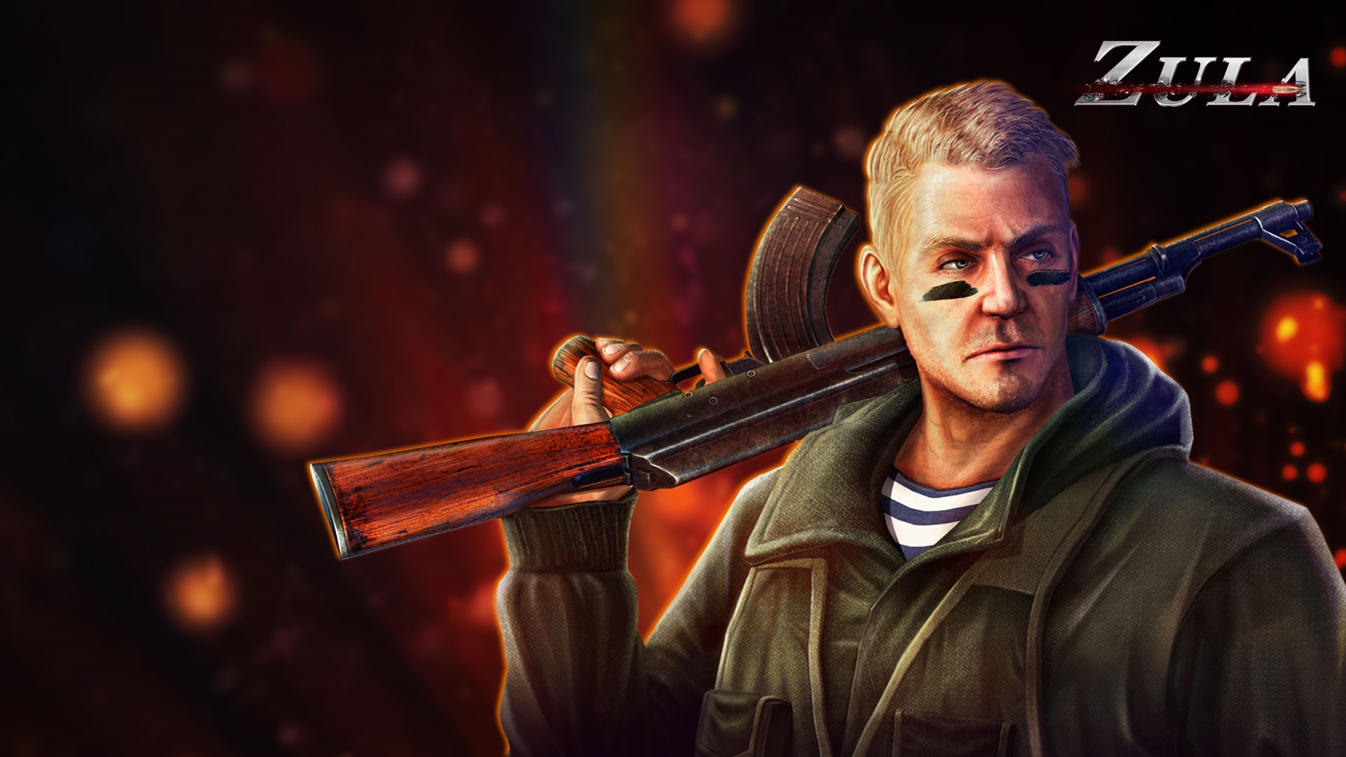 Soldier with a rifle in Zula HD Wallpaper