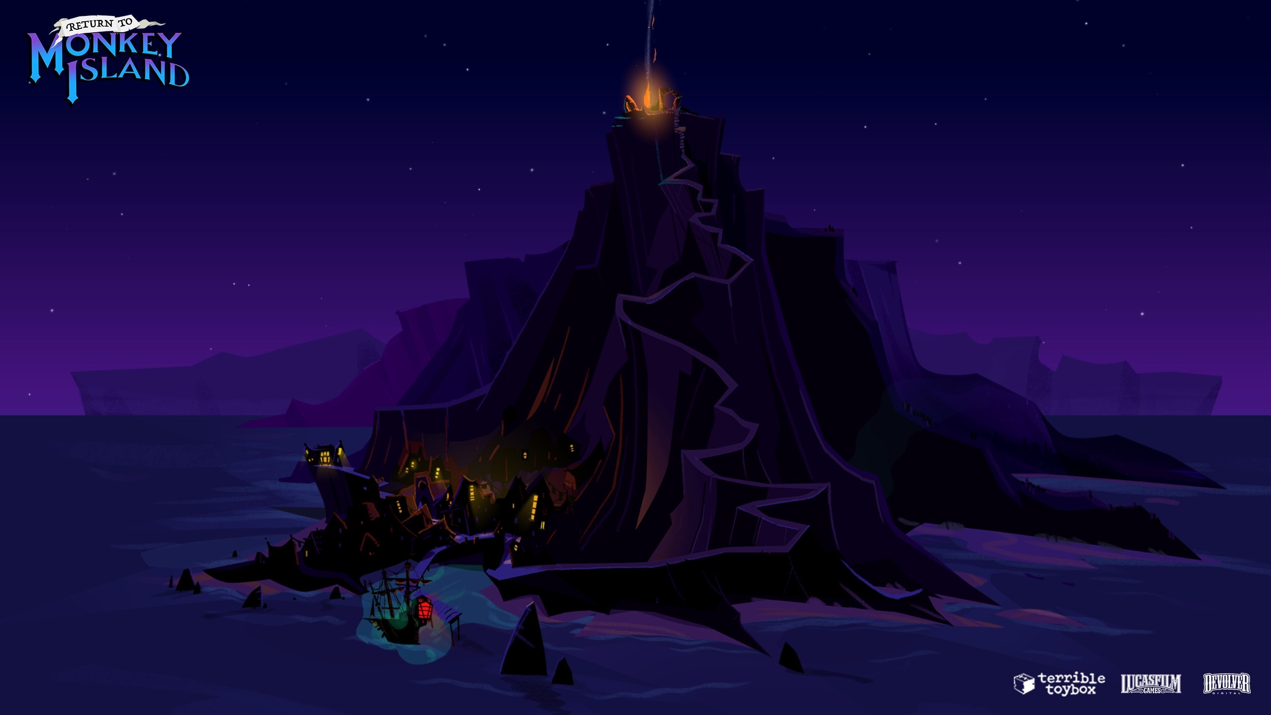 Return to Monkey Island game art HD Wallpaper