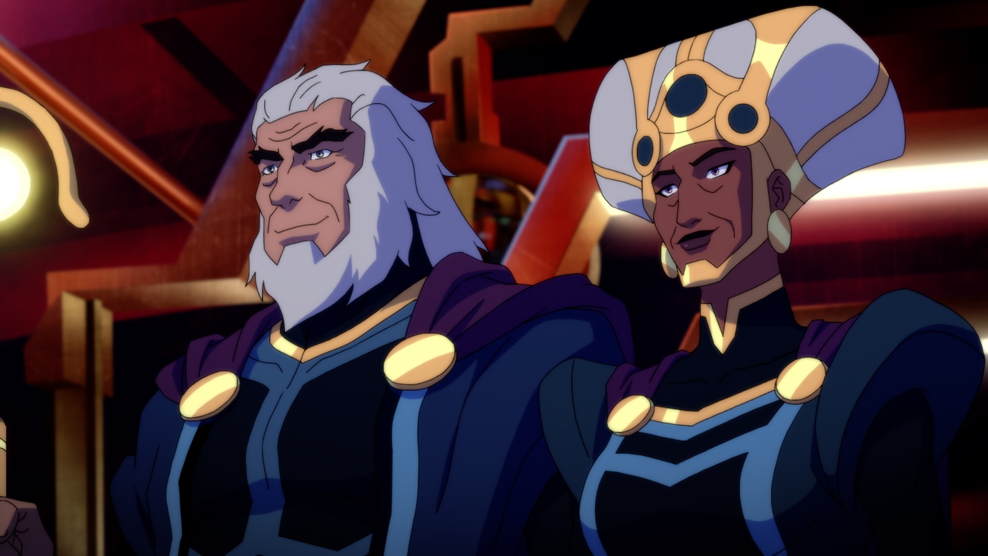 Highfather and Queen Izora from Young Justice HD Wallpaper