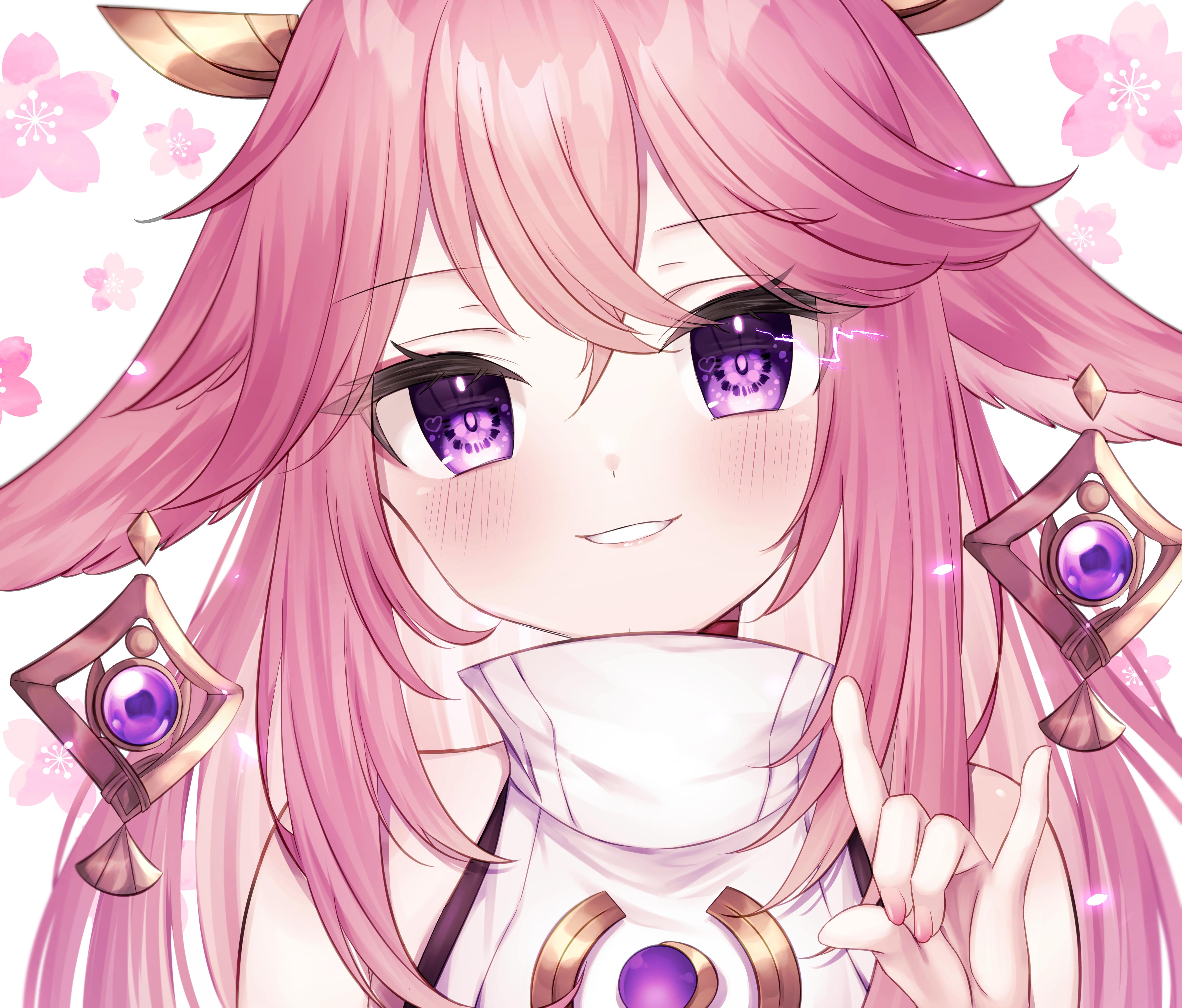 Yae Miko from Genshin Impact 4K HD Wallpaper