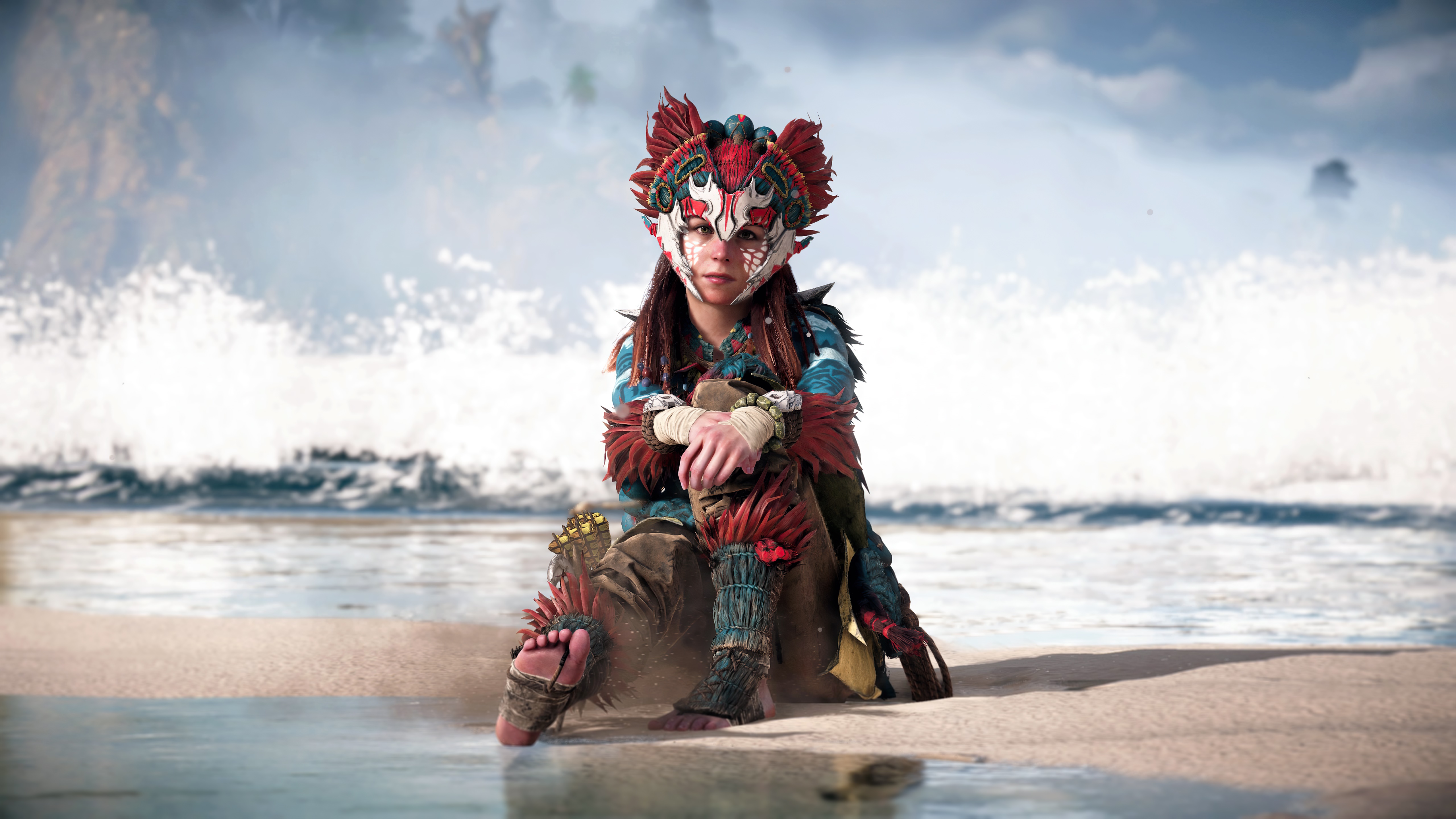 Aloy from Horizon Forbidden West 4K HD Wallpaper