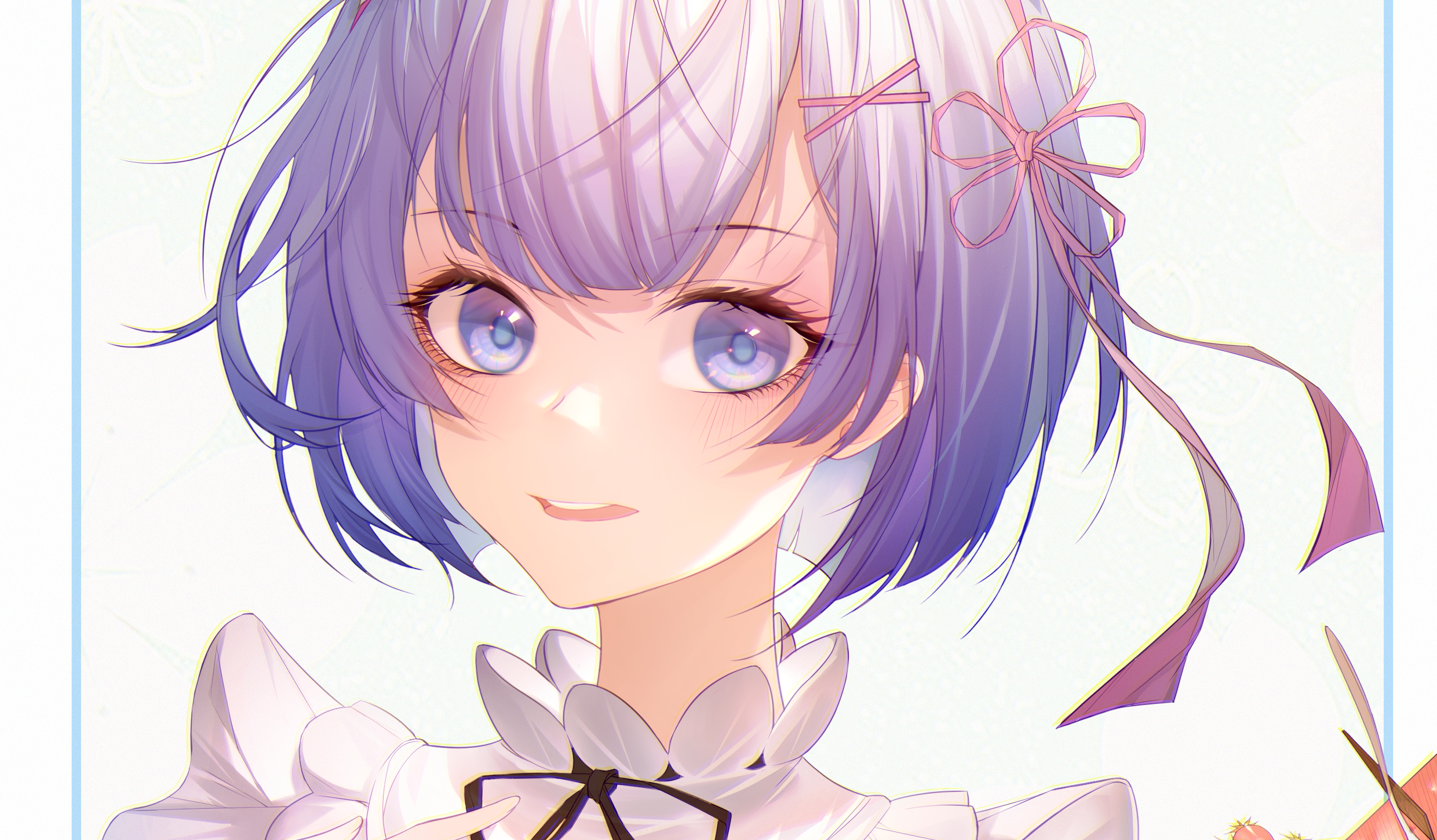 Rem from Re:ZERO -Starting Life In Another World- HD Wallpaper