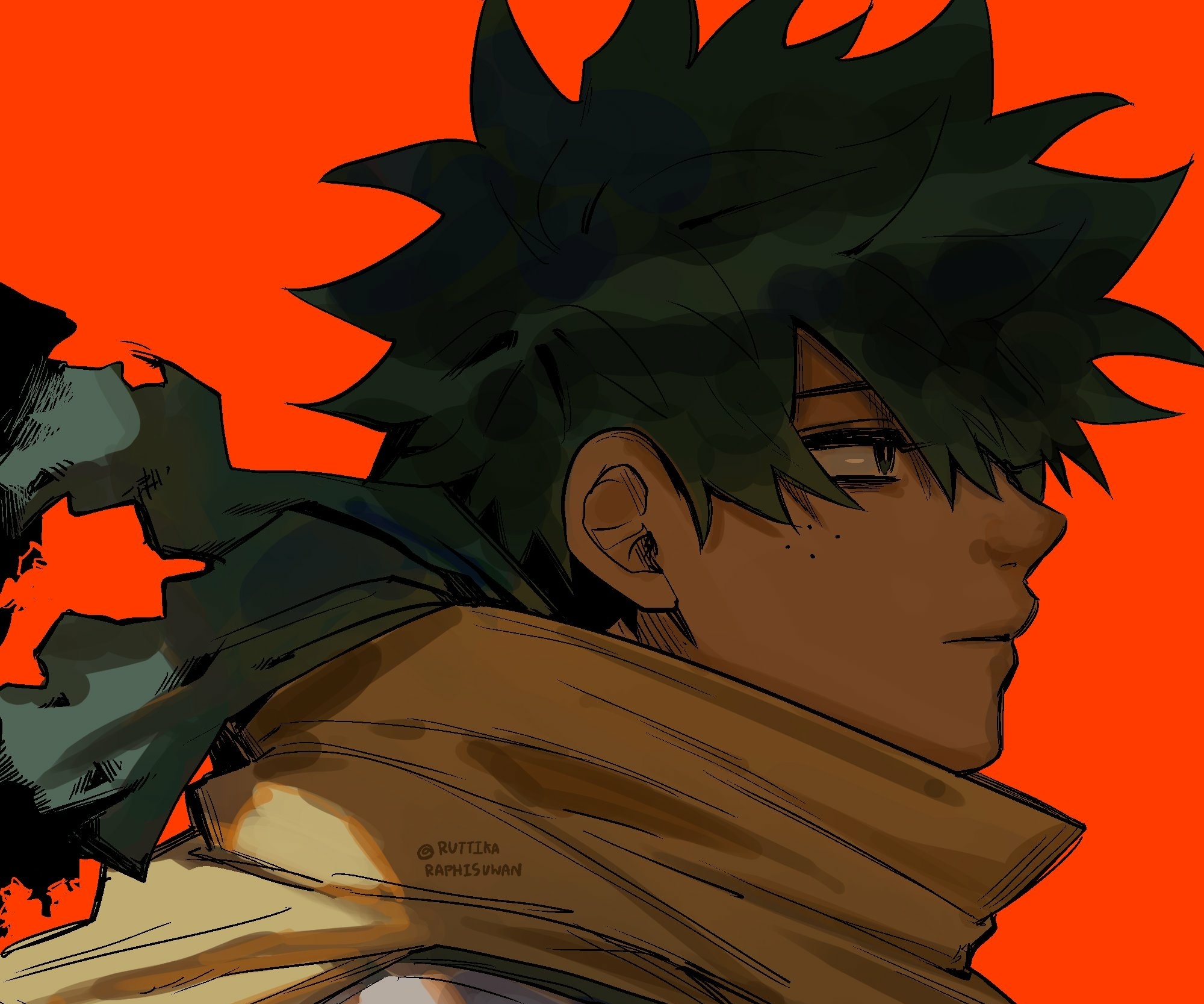 Izuku Midoriya from My Hero Academia HD Wallpaper