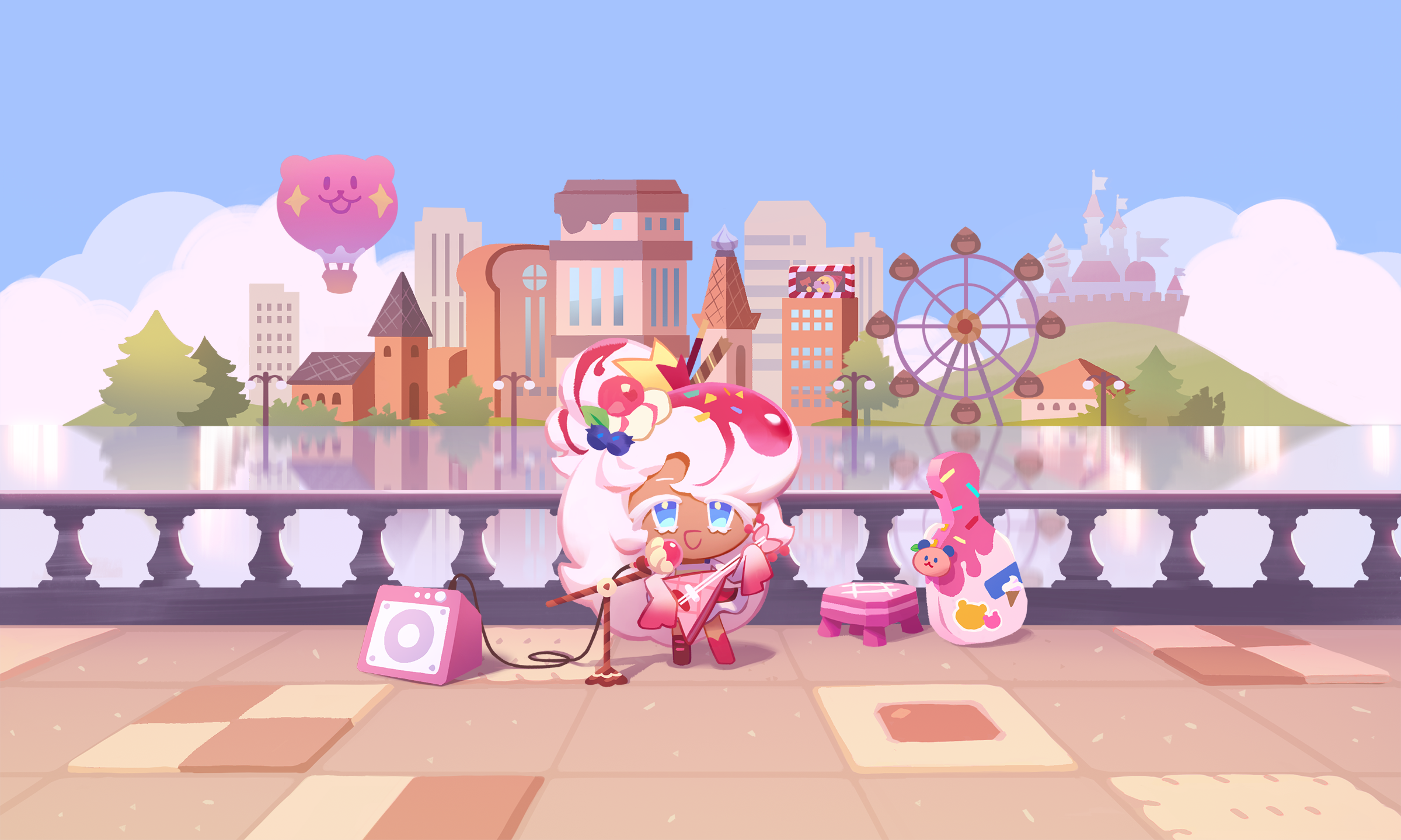 Parfait Cookie from Cookie Run: Kingdom HD Wallpaper