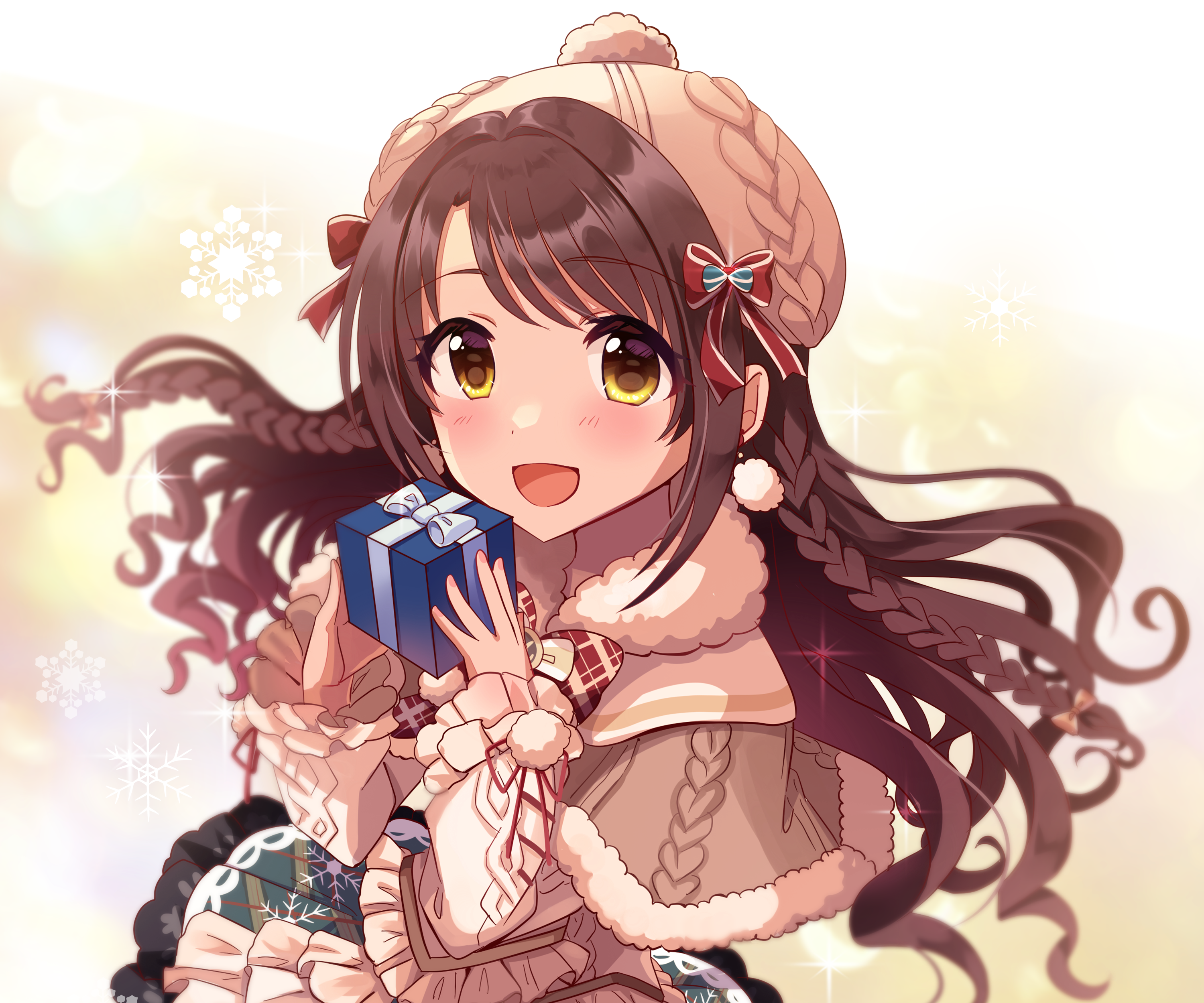 Uzuki Shimamura from The IDOLM@STER Cinderella Girls HD HD Wallpaper