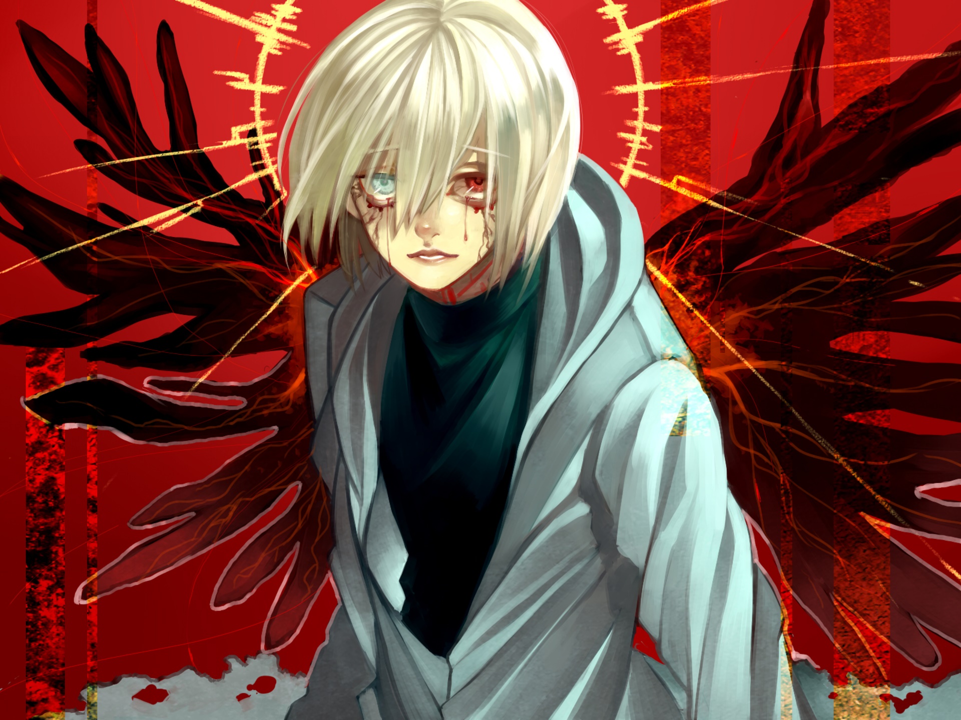 Ken Kaneki from Tokyo Ghoul HD Wallpaper