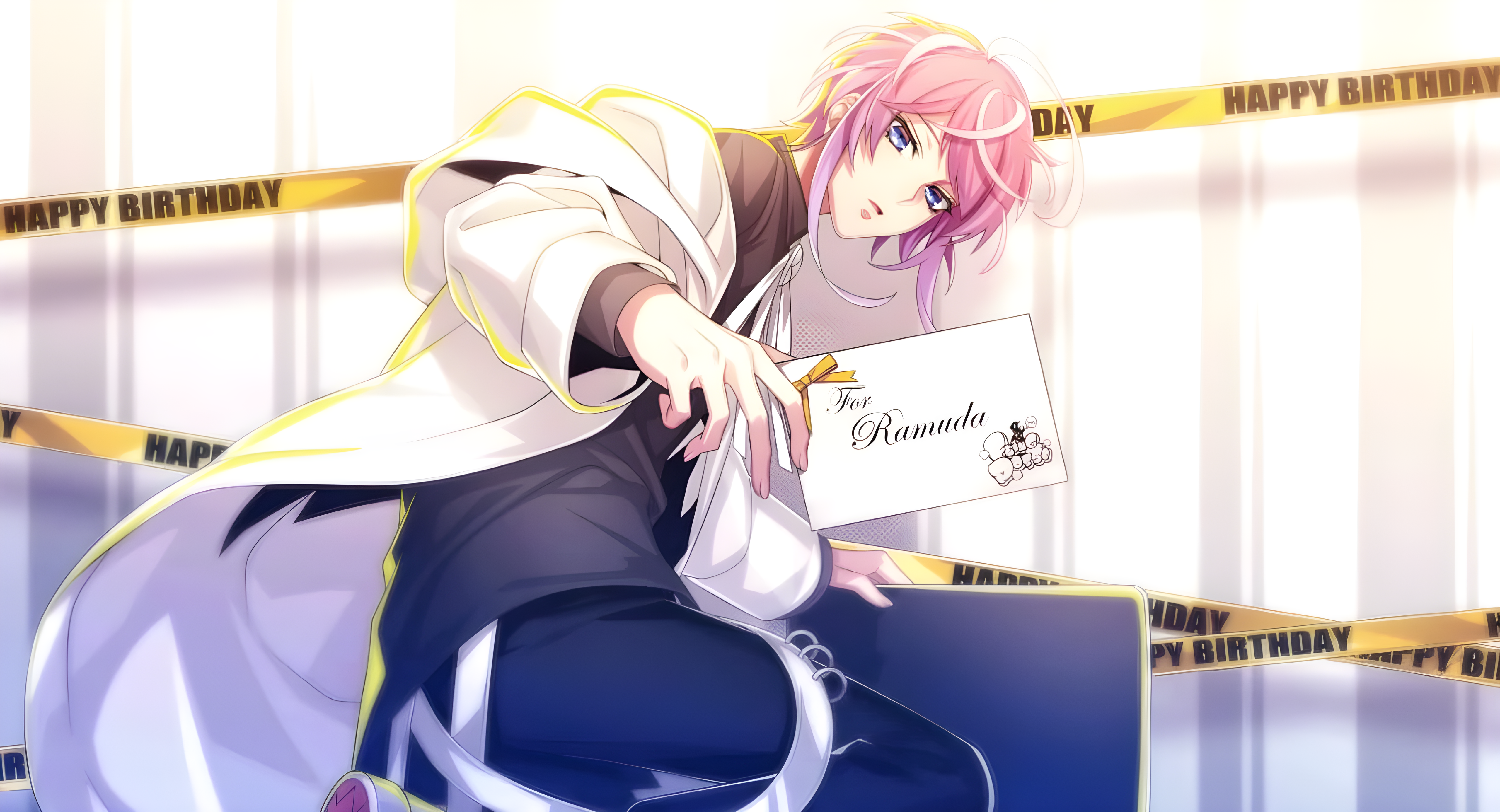 Ramuda Amemura from Hypnosis Mic 4K HD Wallpaper