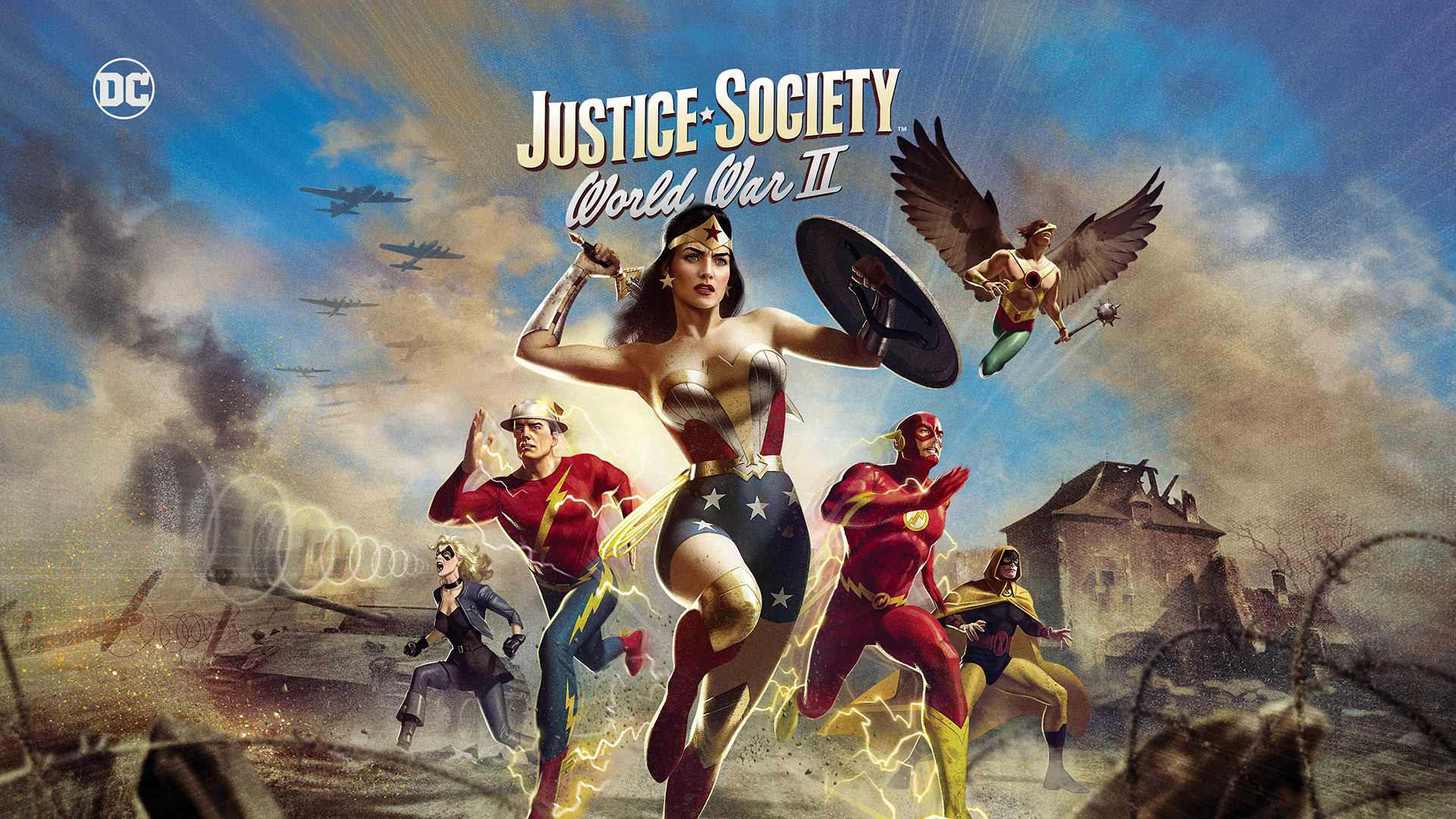 Justice Society: World War II HD Wallpaper