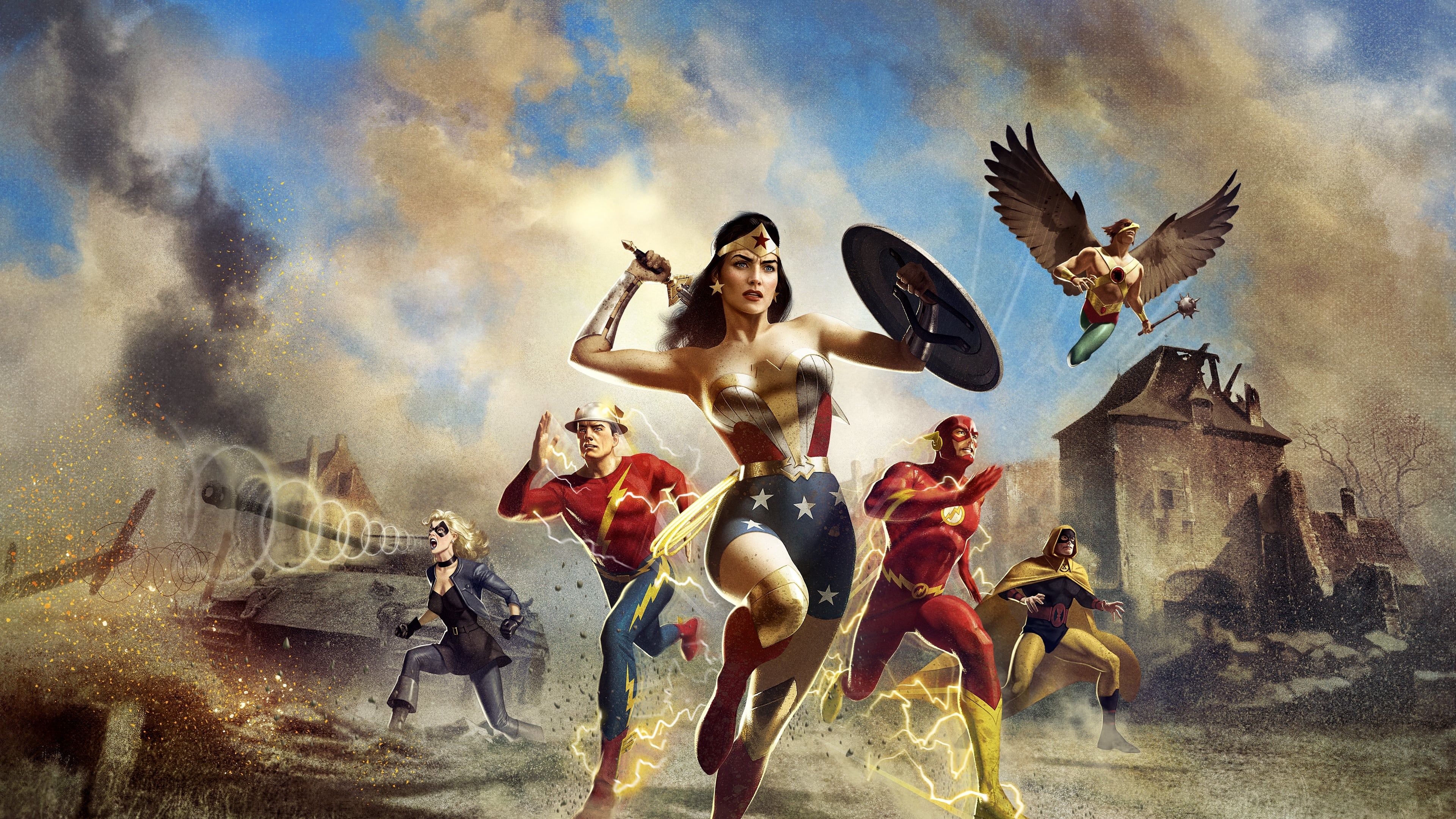 Justice Society: World War II HD Wallpaper