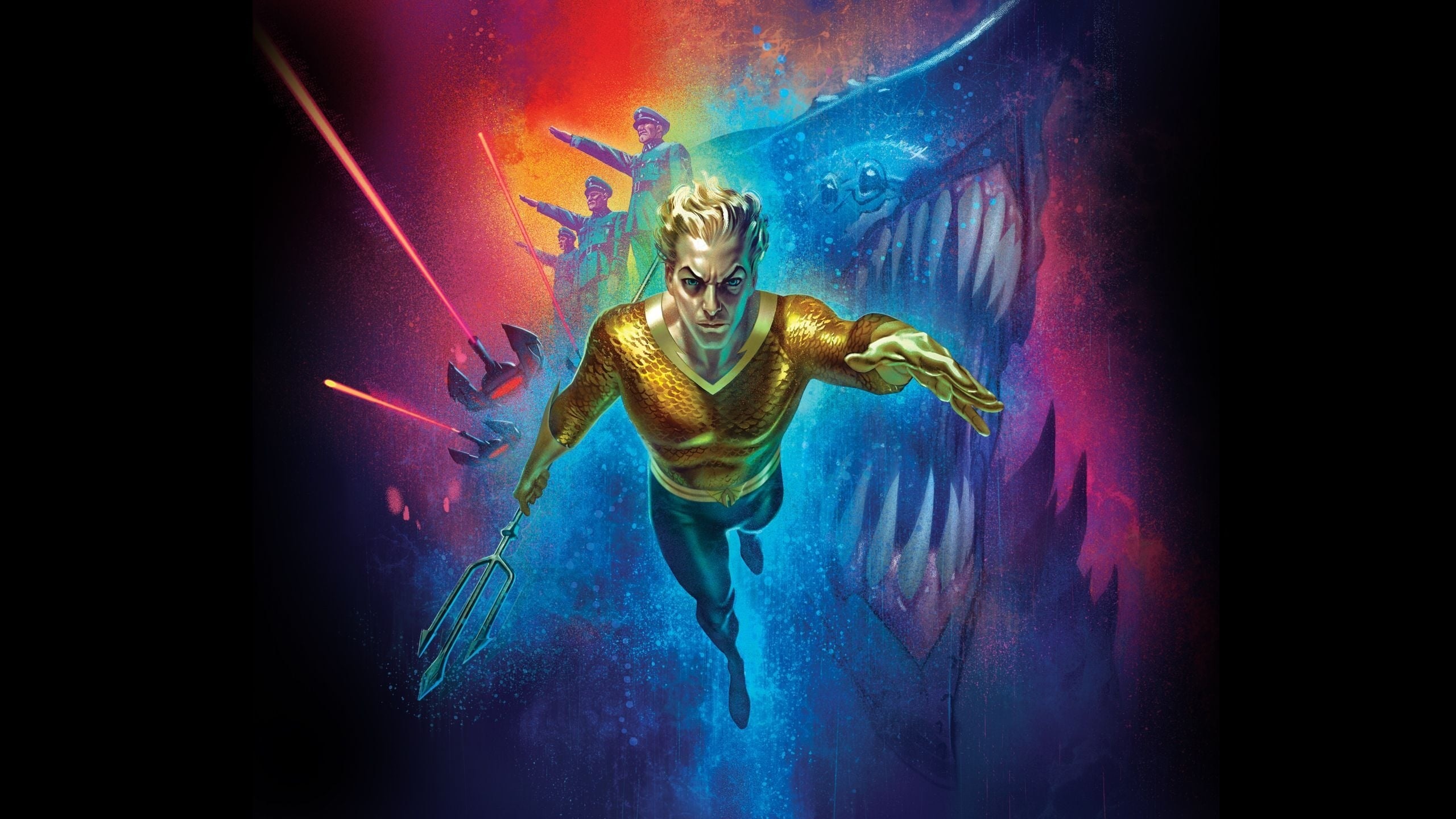 Aquaman from Justice Society: World War II HD Wallpaper