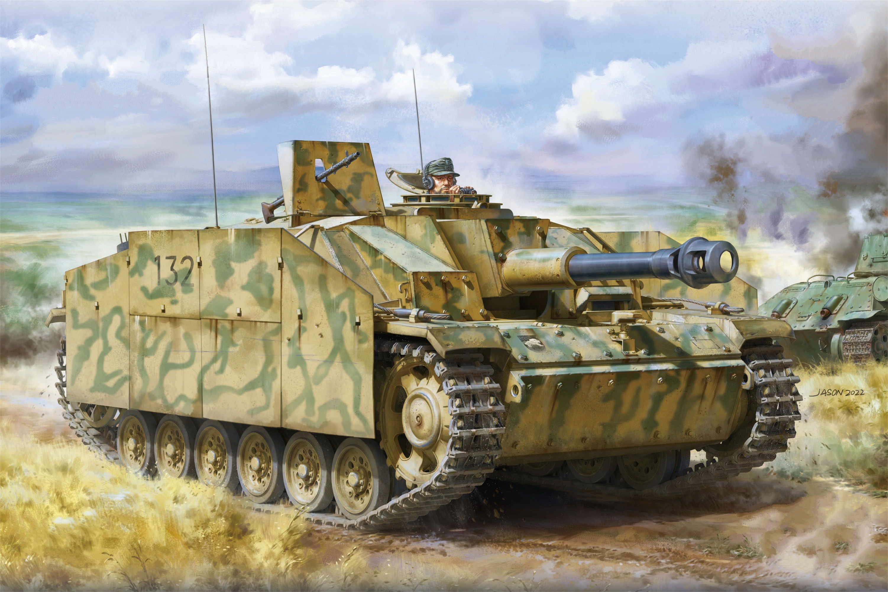 Sturmhaubitze 42 World War II Self-Propelled Artillery HD Wallpaper