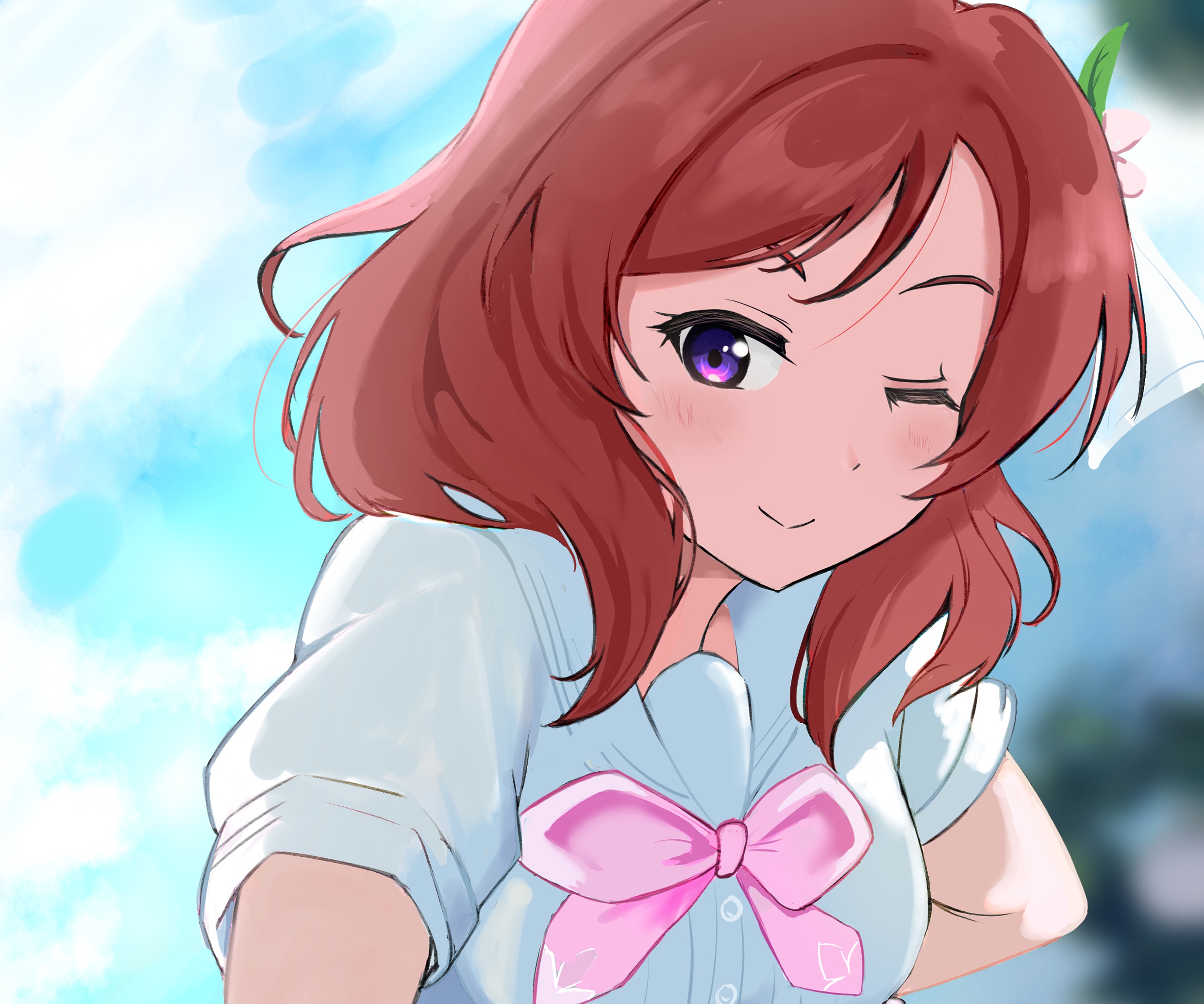 Maki Nishikino from Love Live! HD Wallpaper