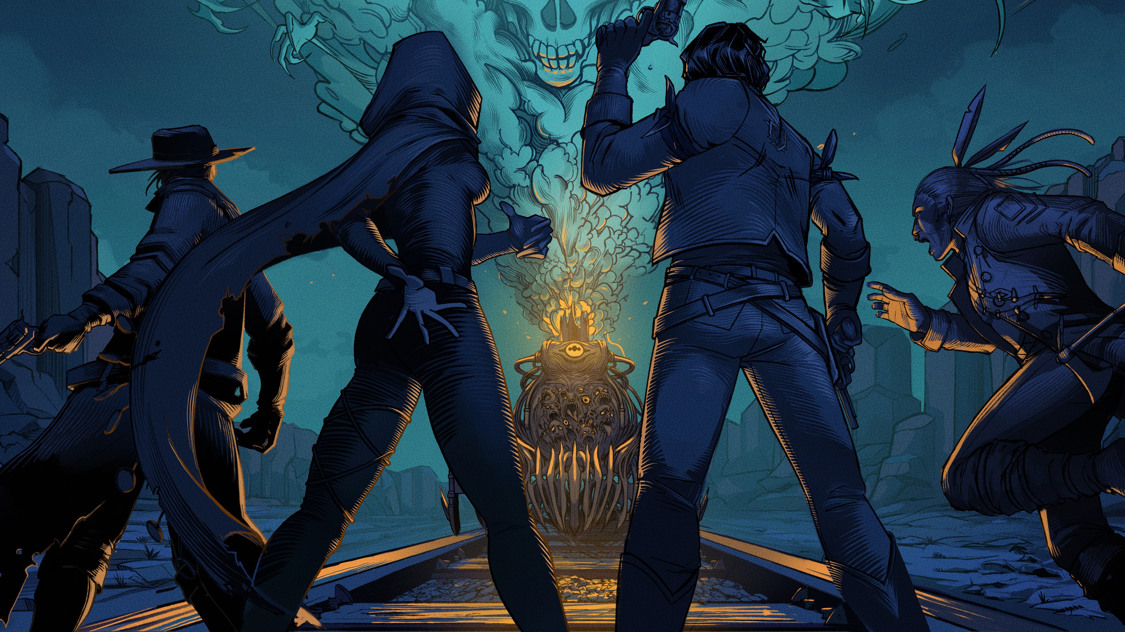 Hard West 2 HD Wallpaper