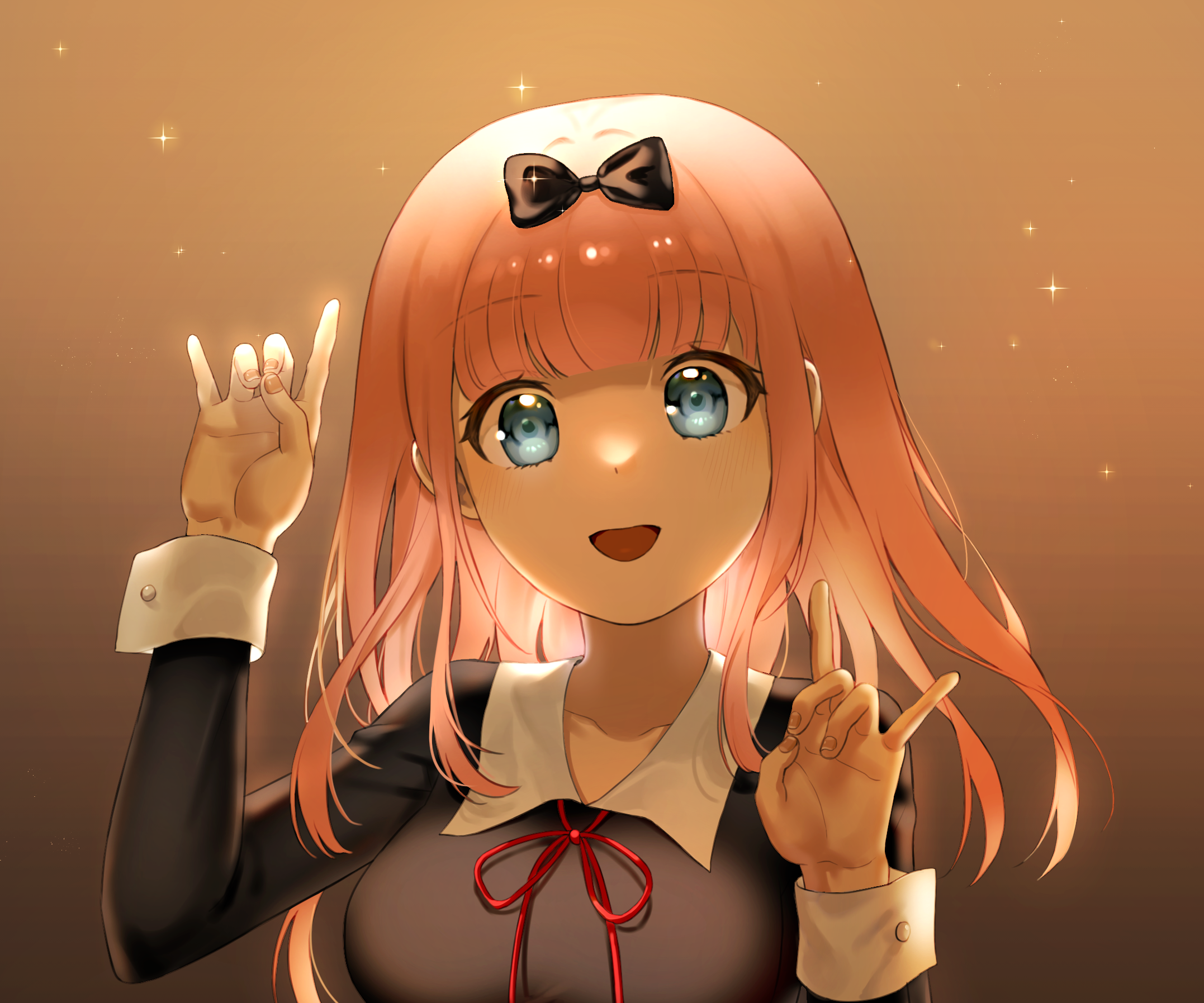 Chika Fujiwara from Kaguya-sama: Love Is War HD Wallpaper