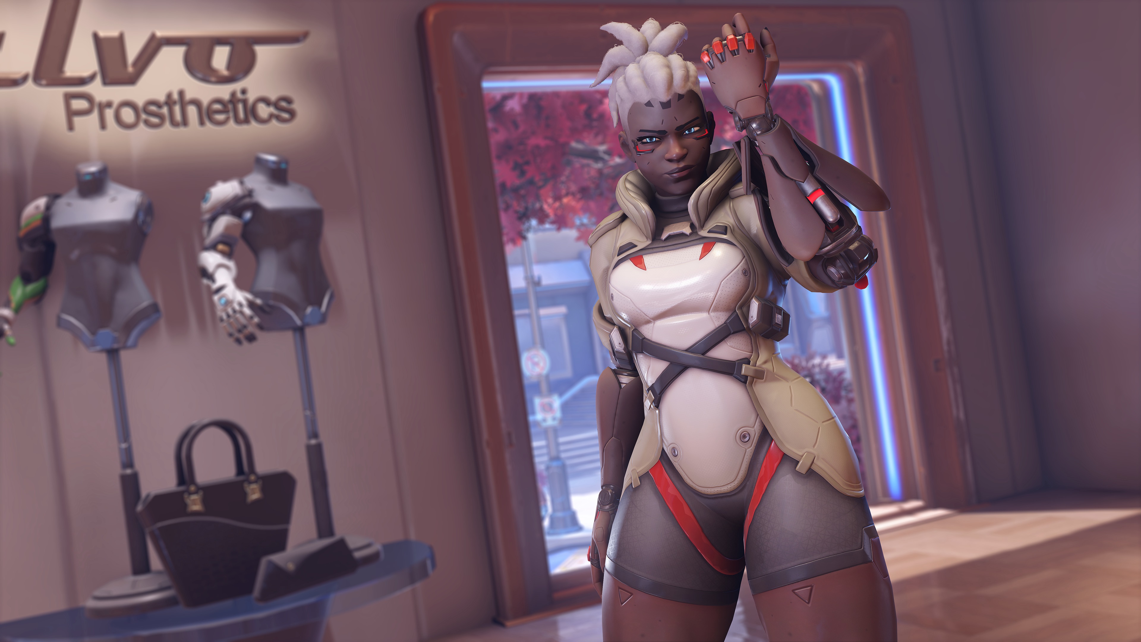Sojourn from Overwatch 2 4K HD Wallpaper