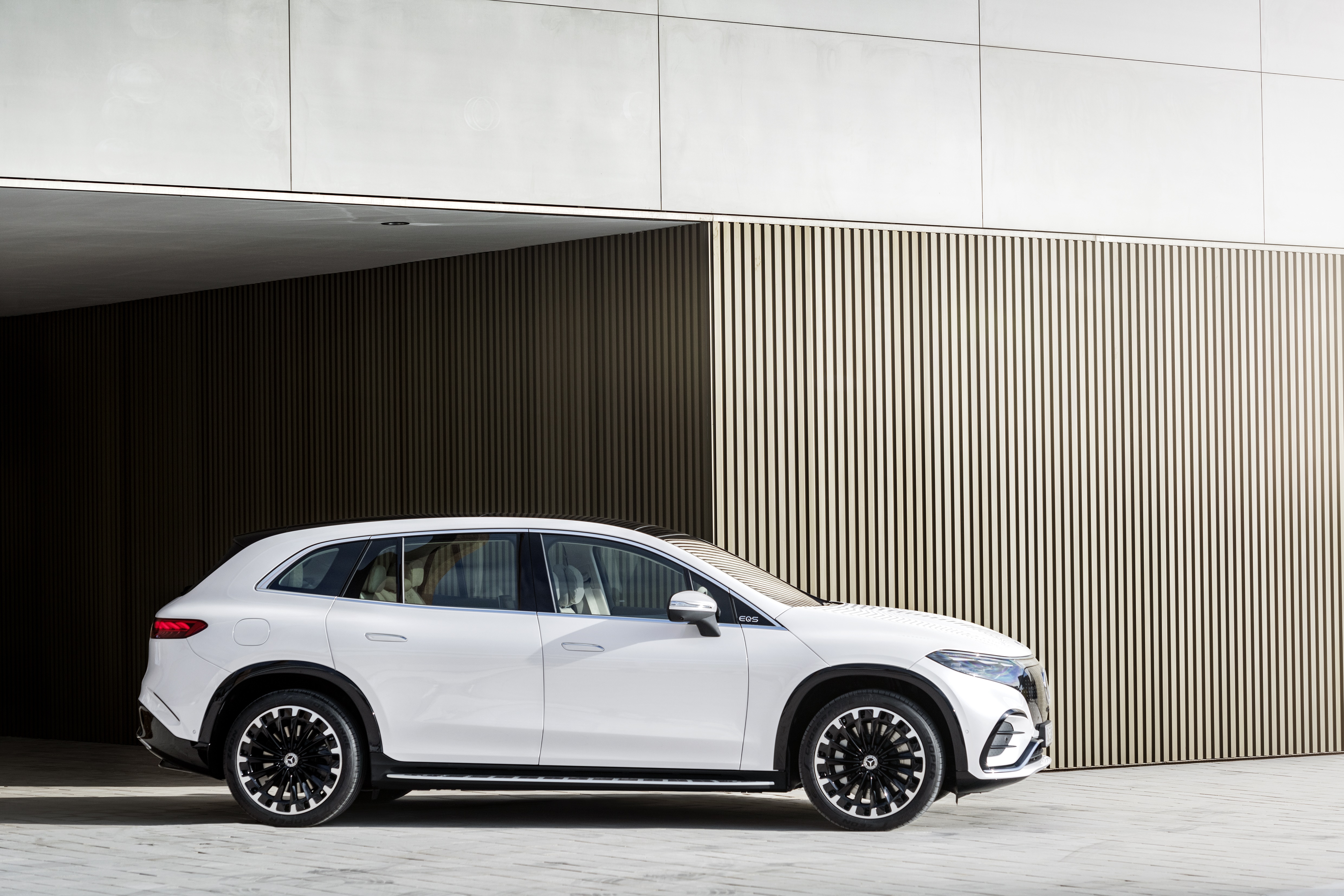 Mercedes-Benz EQS 450+ SUV HD Wallpaper