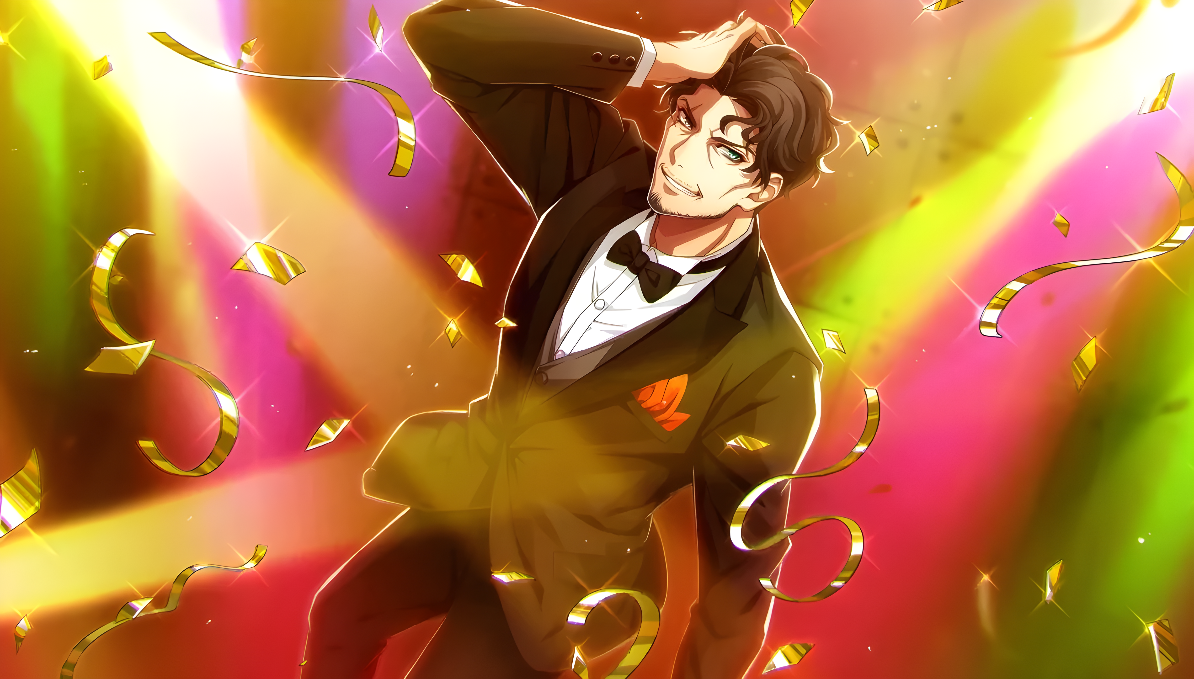 Rei Amayado from Hypnosis Mic 4K HD Wallpaper