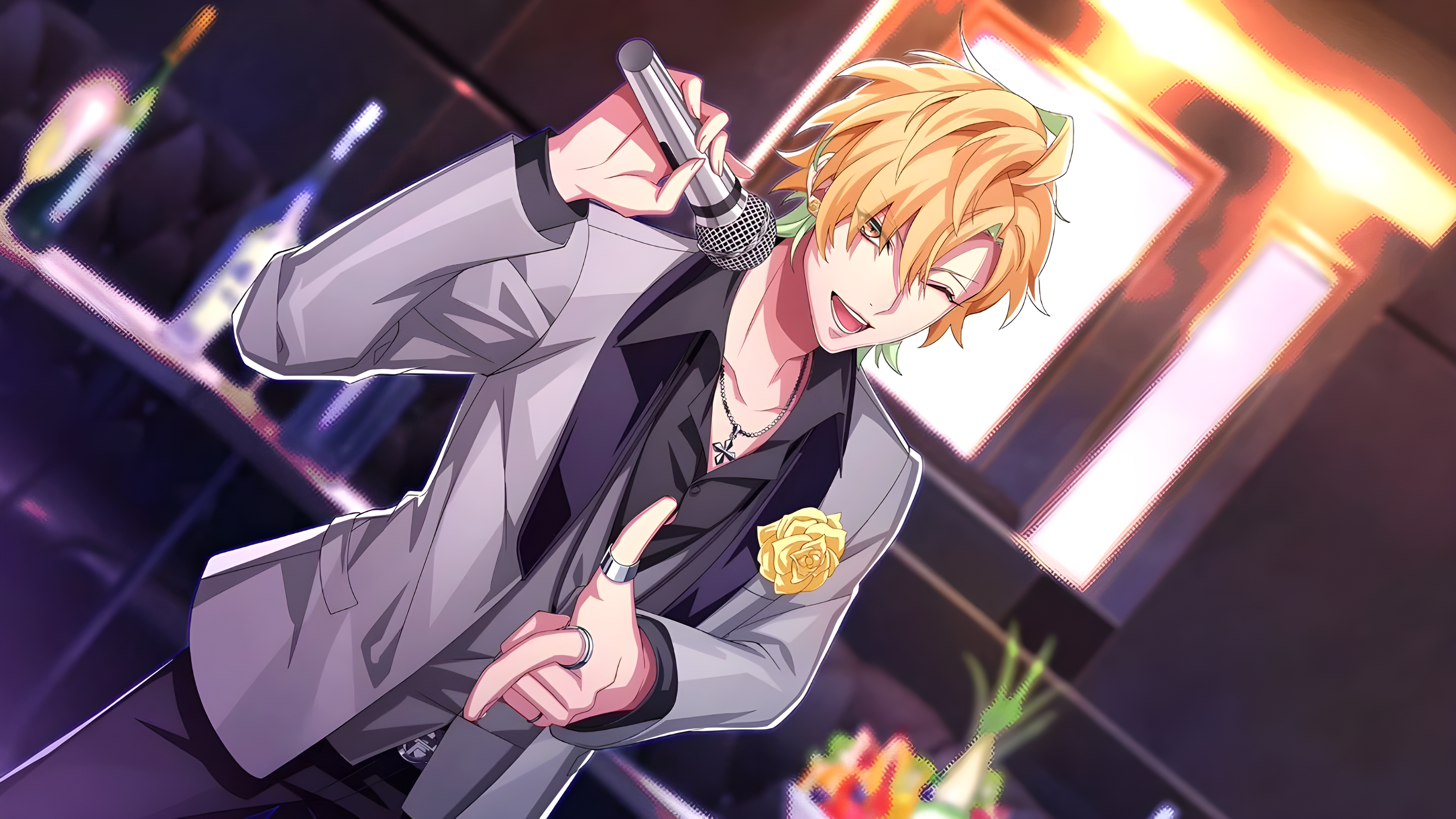 Hifumi Izanami from Hypnosis Mic 4K HD Wallpaper