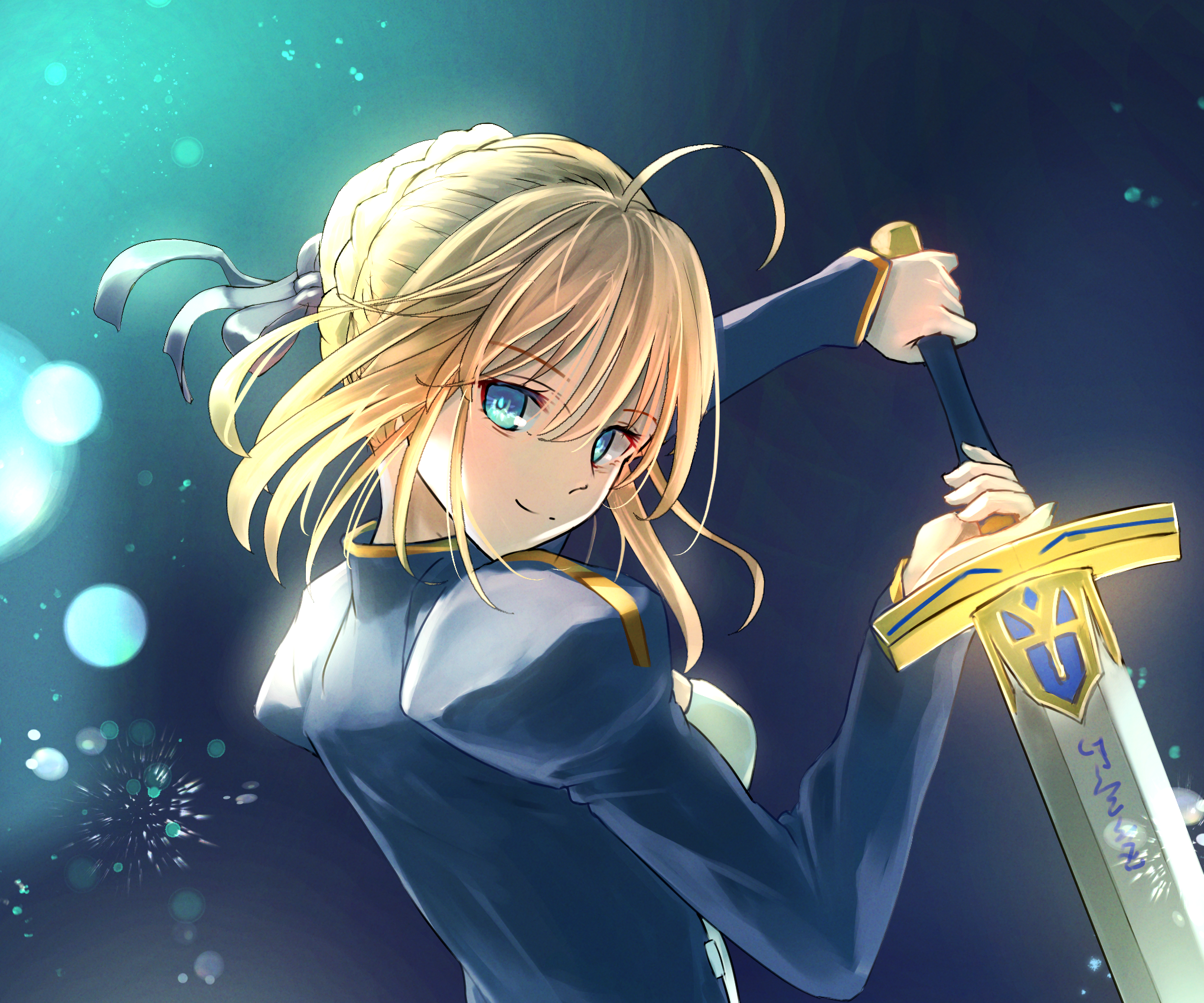 Saber from Fate/Stay Night HD Wallpaper