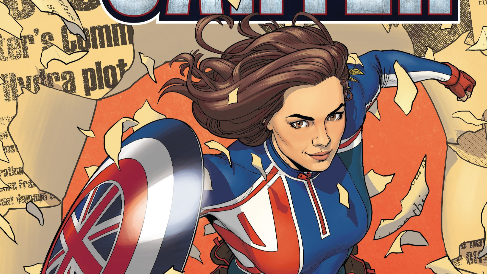 Captain Carter from Marvel Comics HD Wallpaper